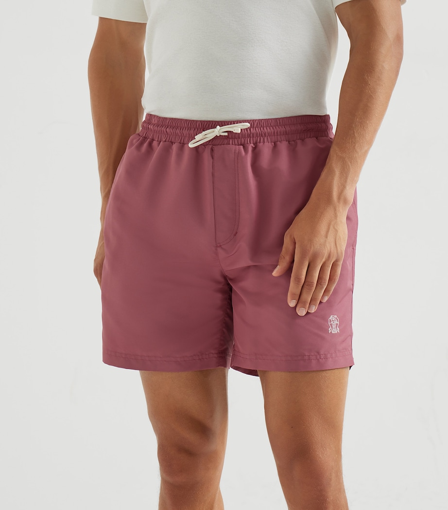 Embroidered Swim Shorts CHL52 Image 4