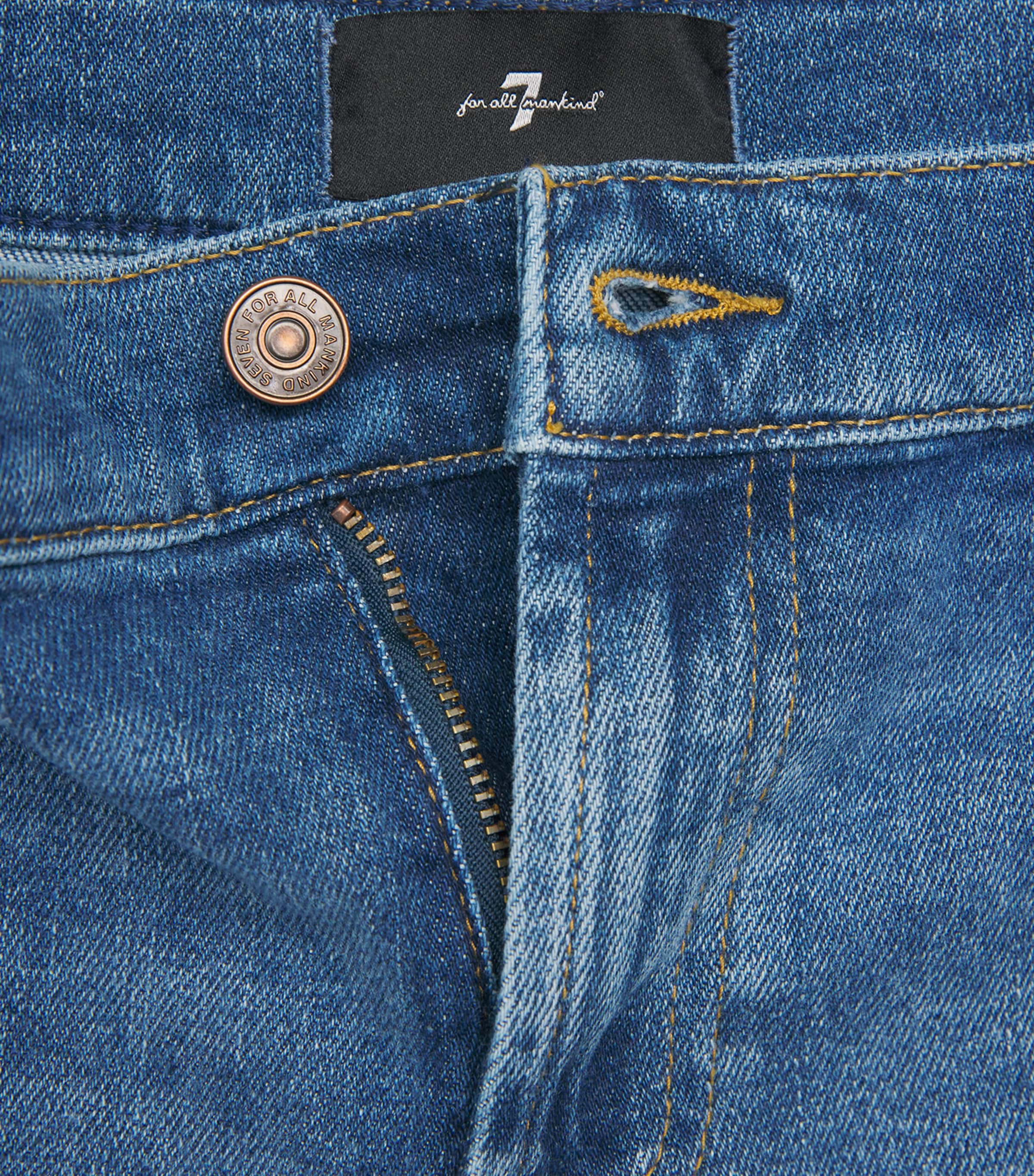 Mid Roll Denim Shorts SEA Image 5