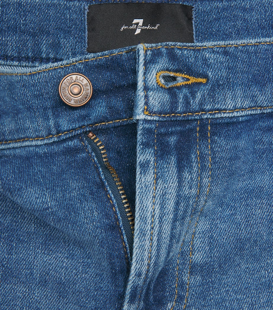 Mid Roll Denim Shorts SEA Image 5