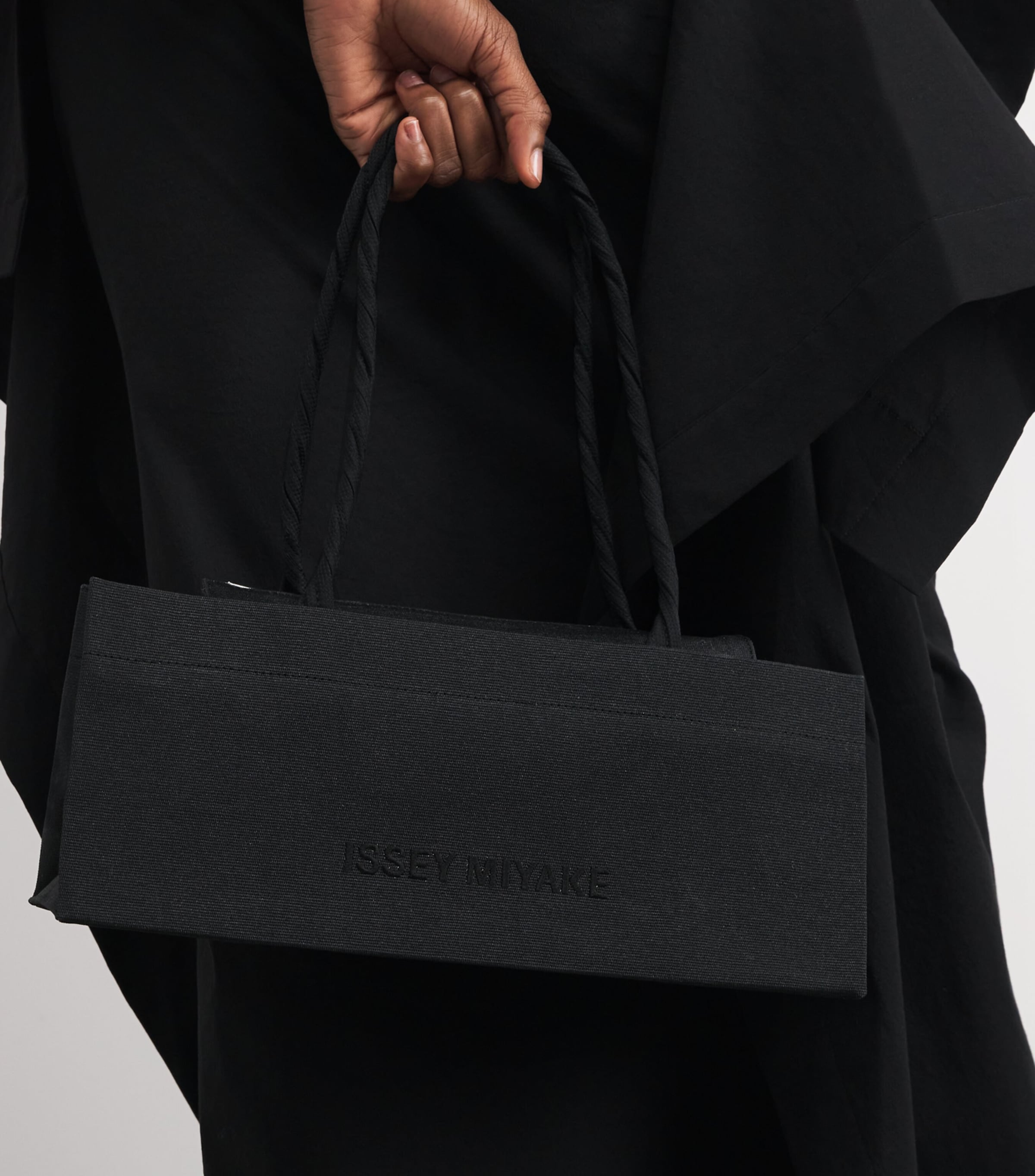 Issey Miyake Black Paper Bag Shoulder Bag | Harrods US