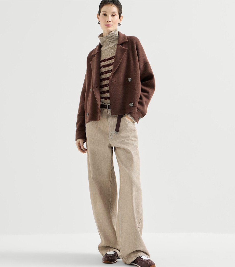 Brunello Cucinelli Leather Sneakers Image 2