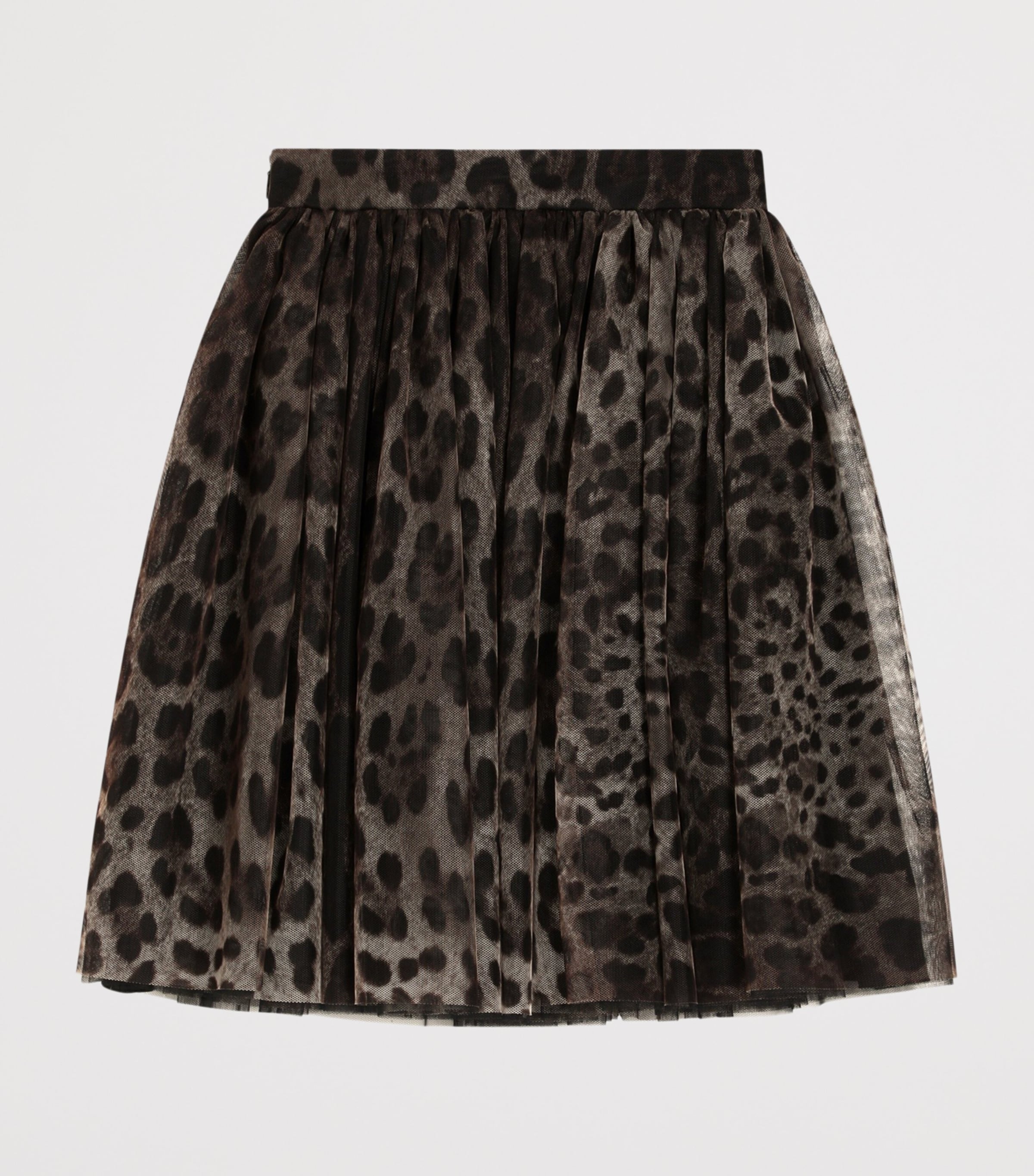 Dolce&Gabbana Kids Tulle Leopard Print Skirt (8-12+ Years) Leo New Image 2