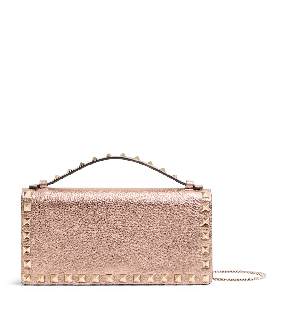 Leather Rockstud Chain Wallet GF9 Image 1