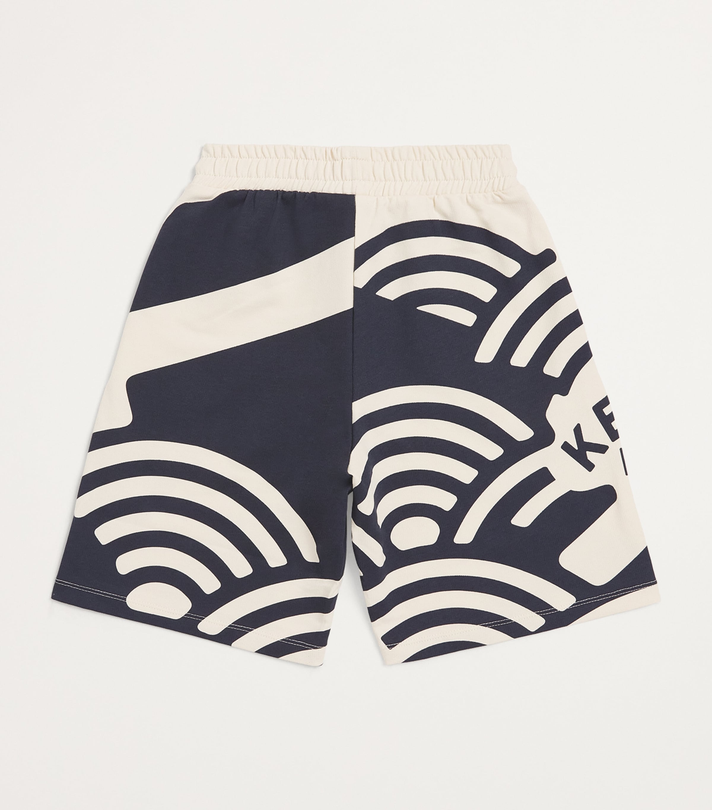 Kenzo Kids Organic Cotton Bermuda Shorts (2-14 Years) Sand Image 2