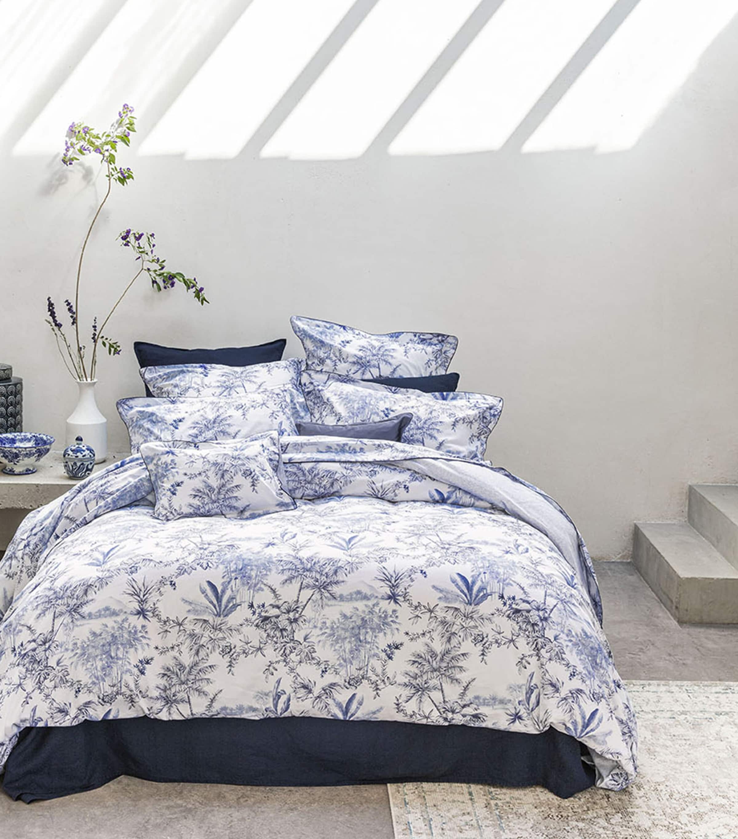 Alexandre Turpault Rivages Super King Duvet Cover (260cm x 220cm) Porcelaine Image 3