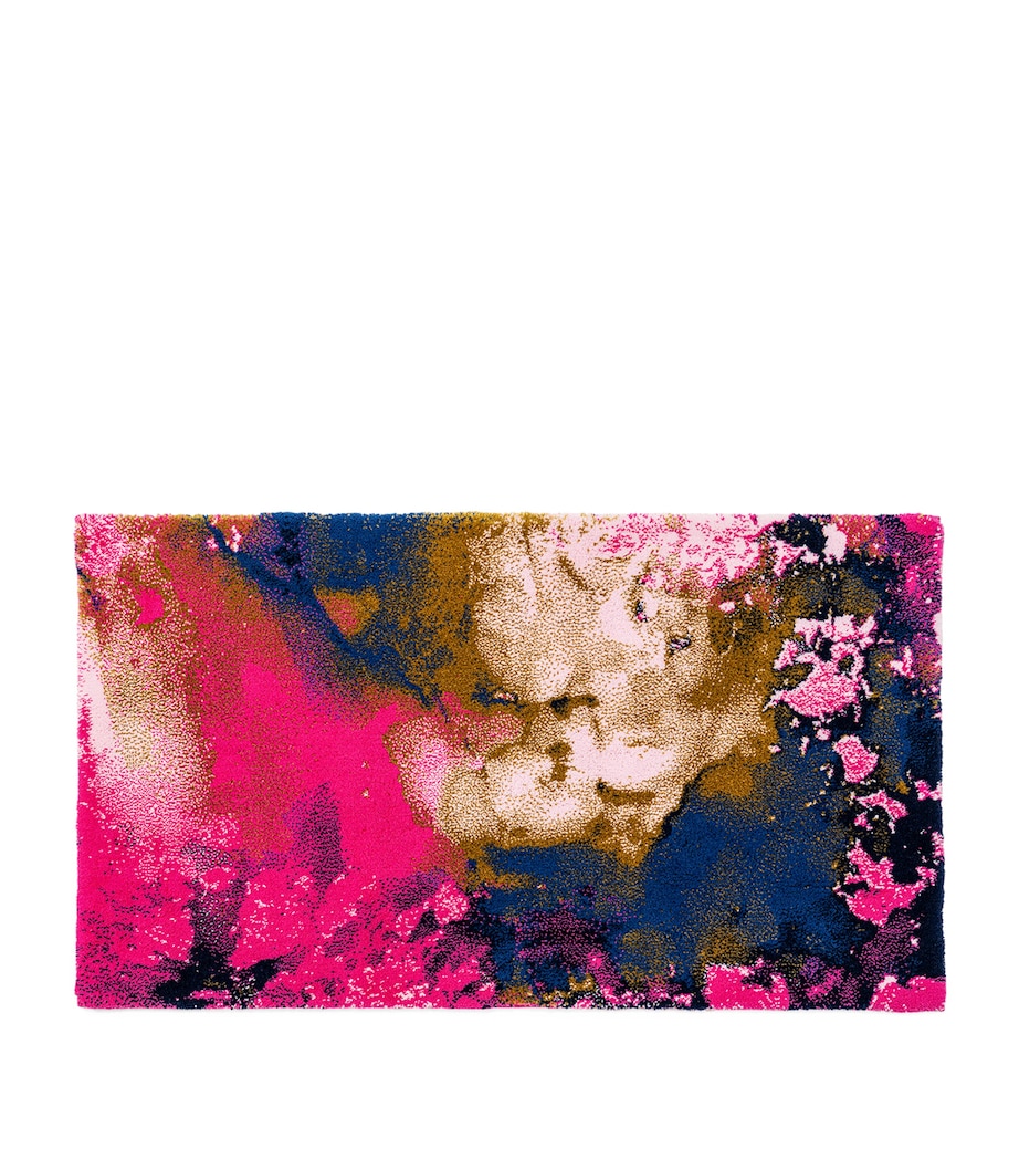 Abyss & Habidecor Giza Cotton-Blend Baccara Bath Mat (70cm x 120cm) Happy Pink Image 1