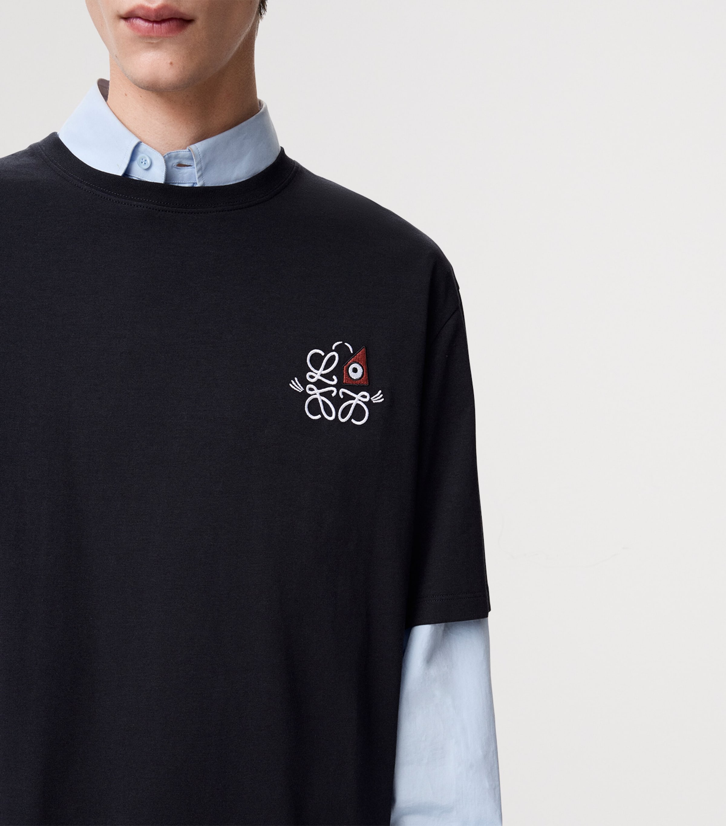 x Louis Wain T-Shirt NAVY BLUE Image 5