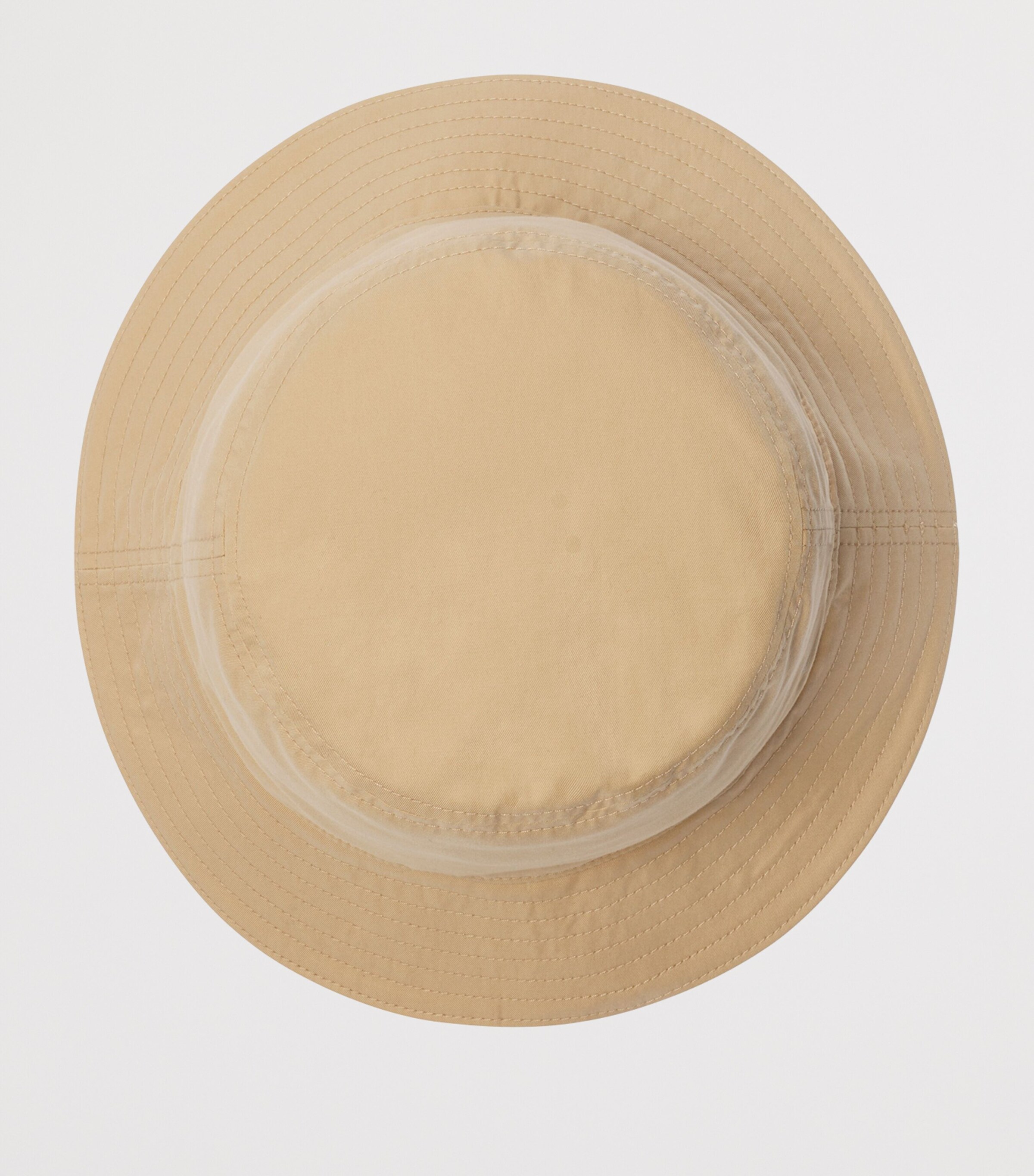 Burberry Cotton Reversible Check Bucket Hat Flax/sand Image 2