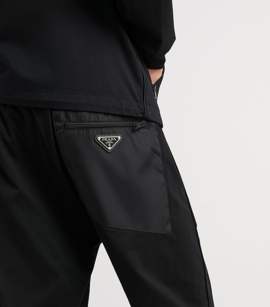 Stretch-Cotton Re-Nylon Trousers F0002 Image 3