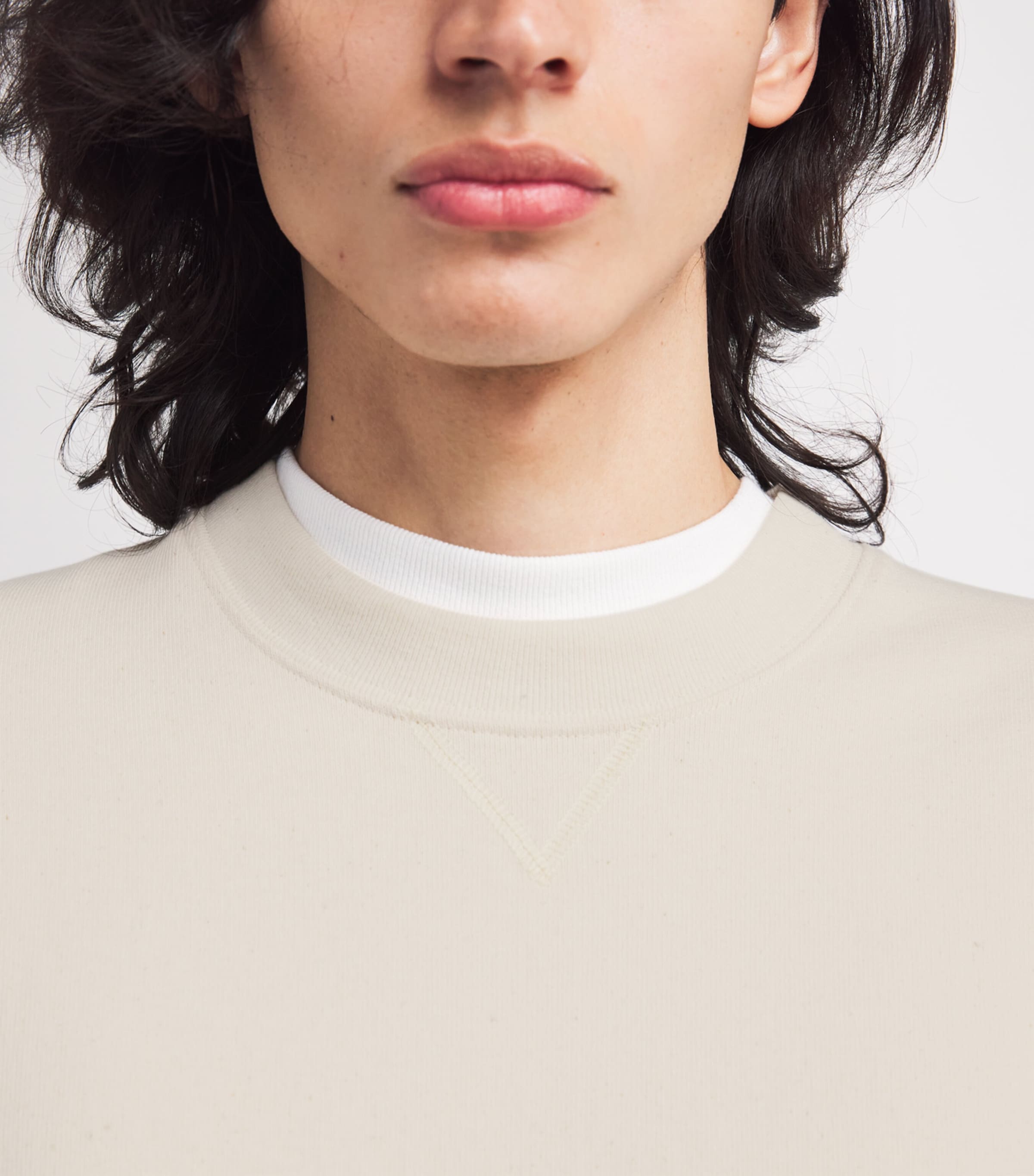 The Row Ivory Pacey Cotton Sweatshirt | Harrods KW