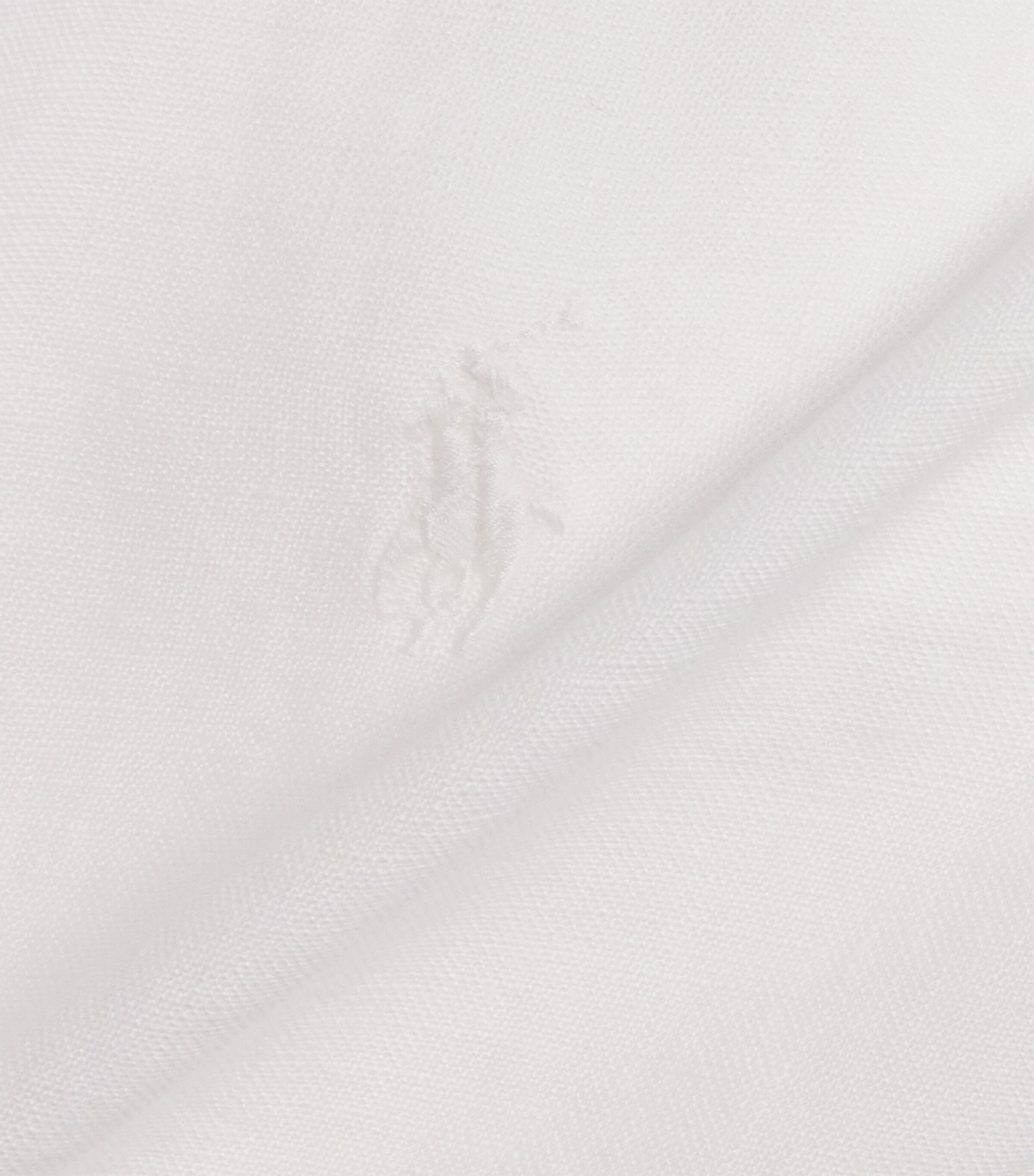 Polo Ralph Lauren Mens Linen Polo Pony Shirt Ceramic White Image 6