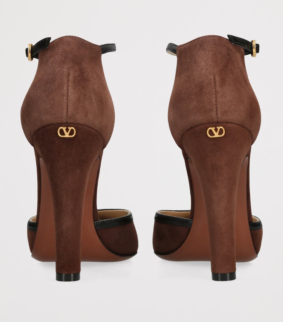 Suede Hi Dolly Pumps 105 BROWN/OTH Image 2
