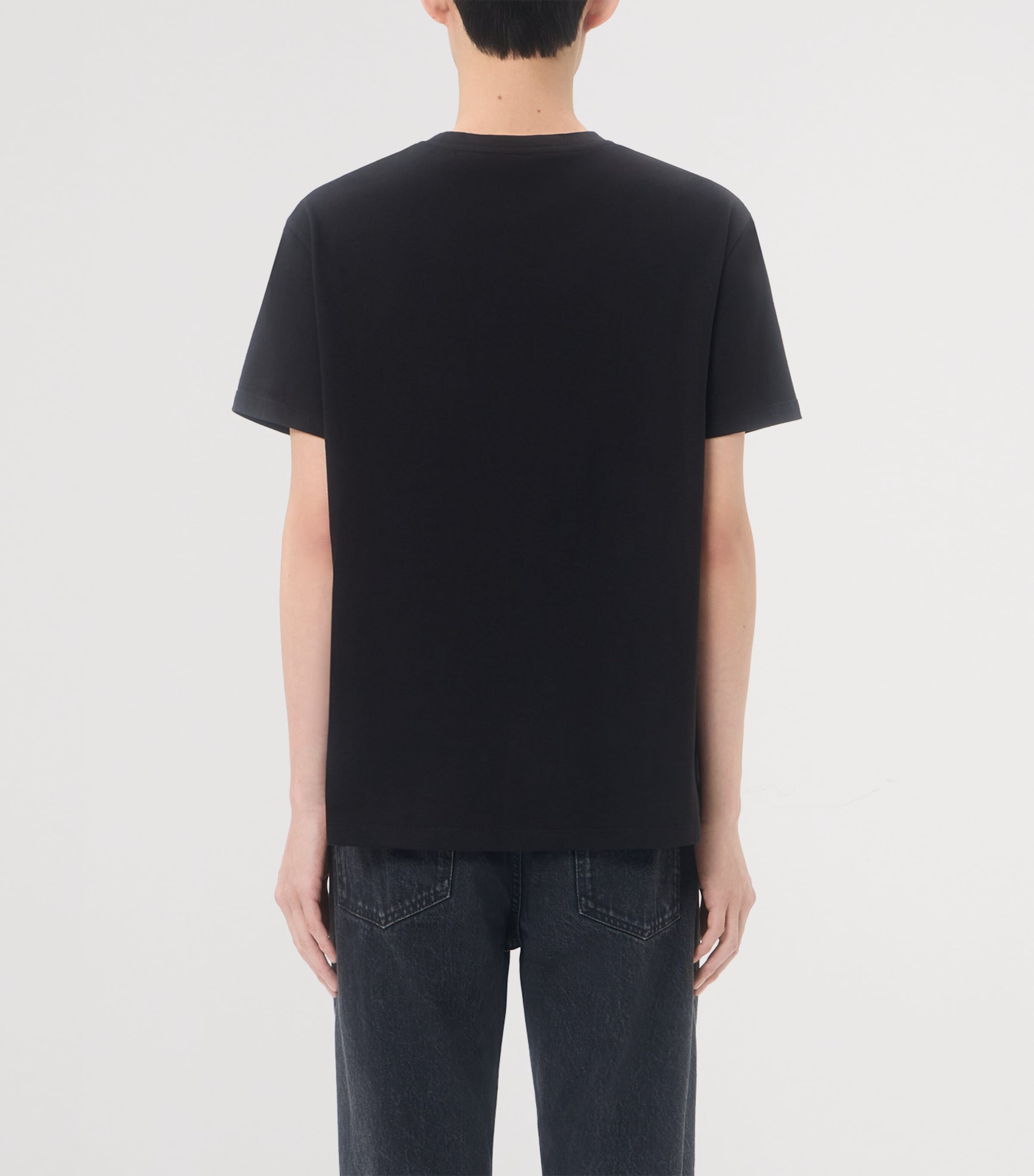 Valentino Mens Cotton VLogo T-Shirt Image 5