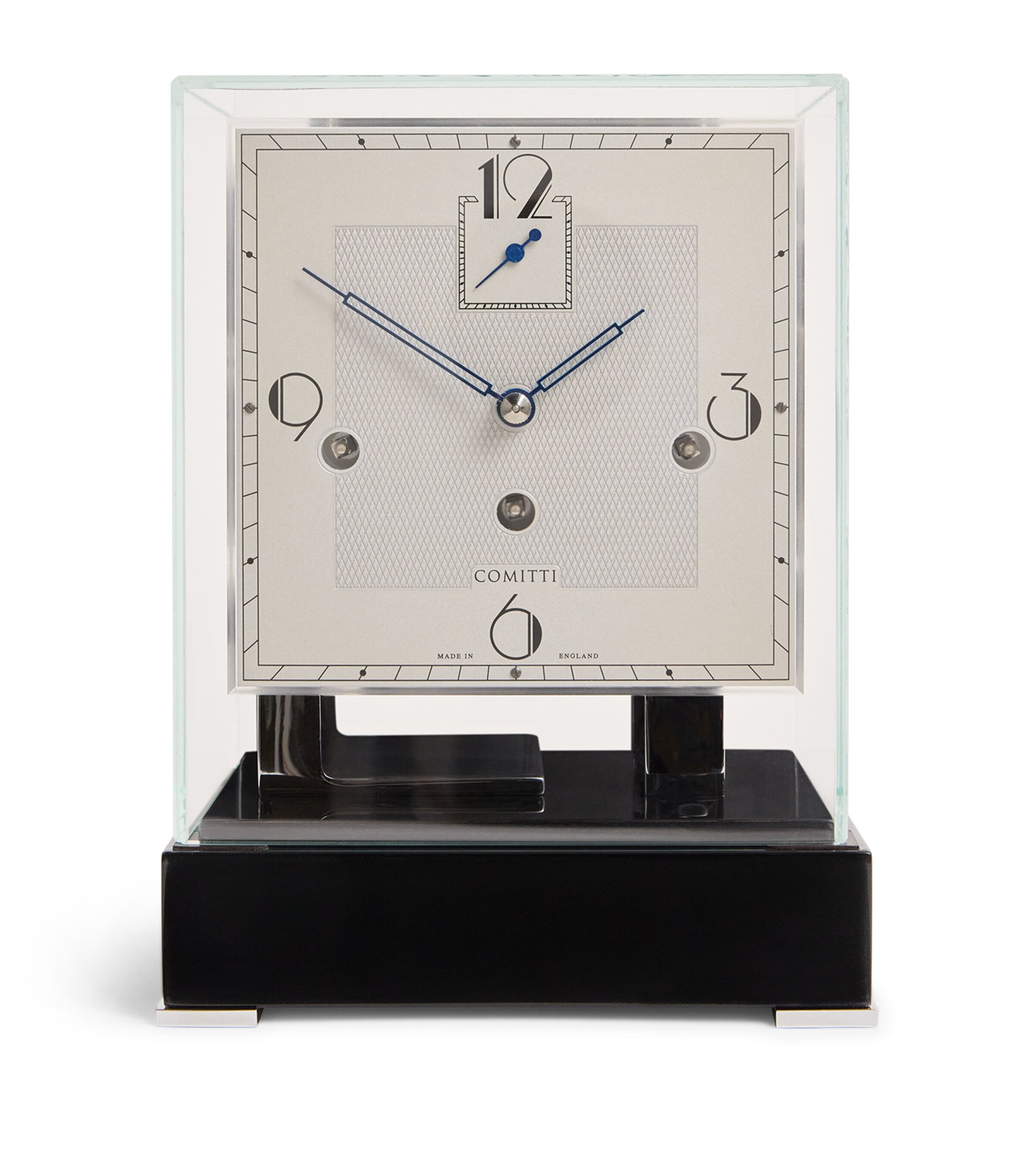 Lacquer The Stratford Mantle Clock BLACK LACQUER Image 1