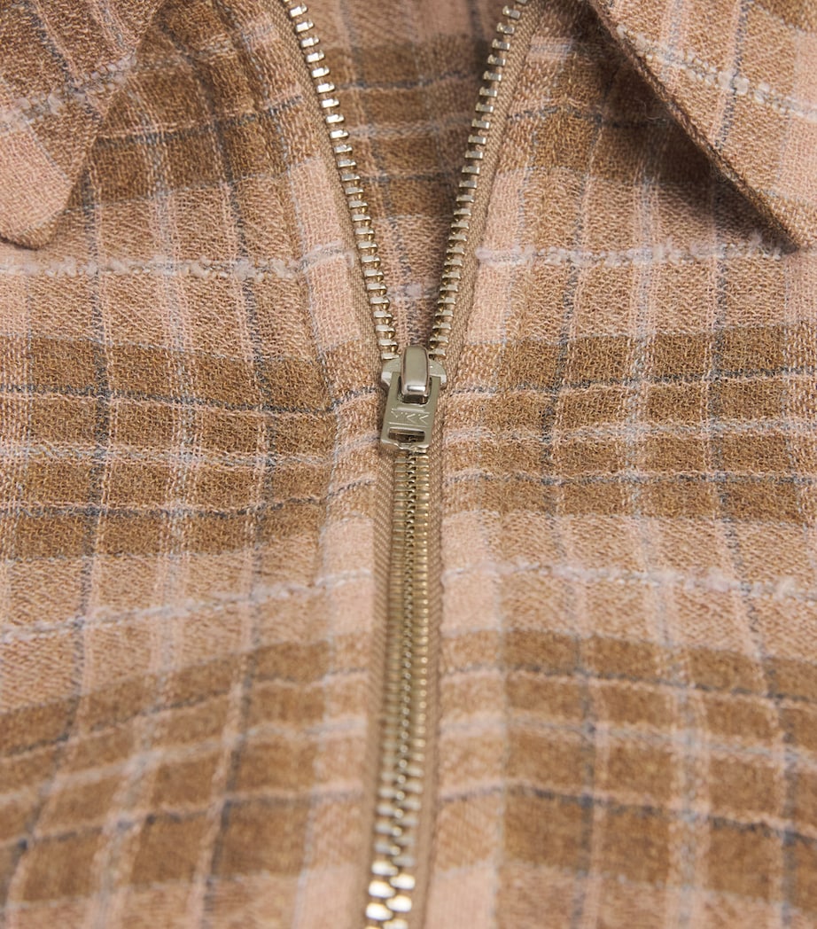 Zip-Up Zayne Shirt GINGER SNAP COMB. Image 2