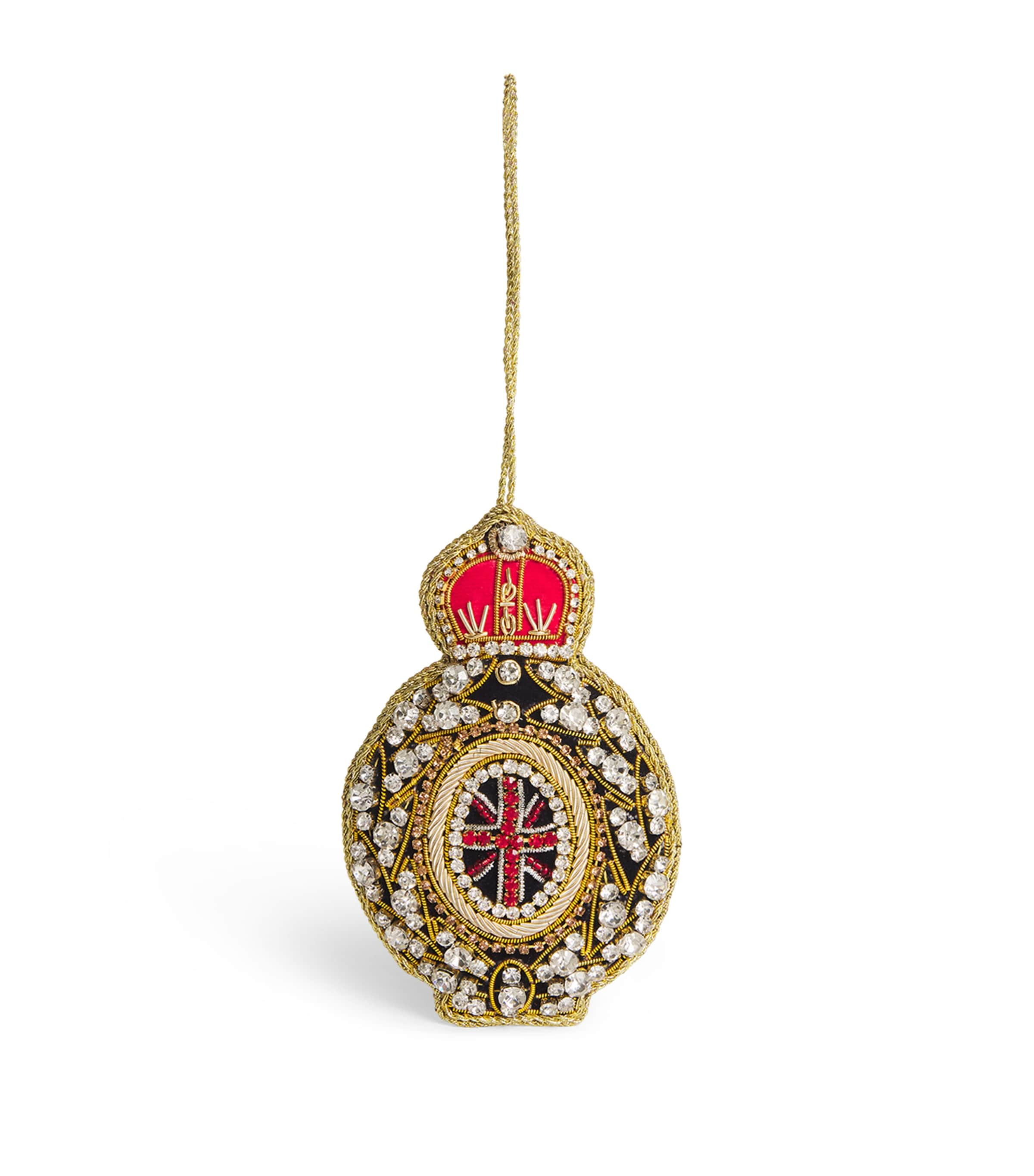 Tinker Tailor Embellished Orb Tree Decoration Navy Image 1
