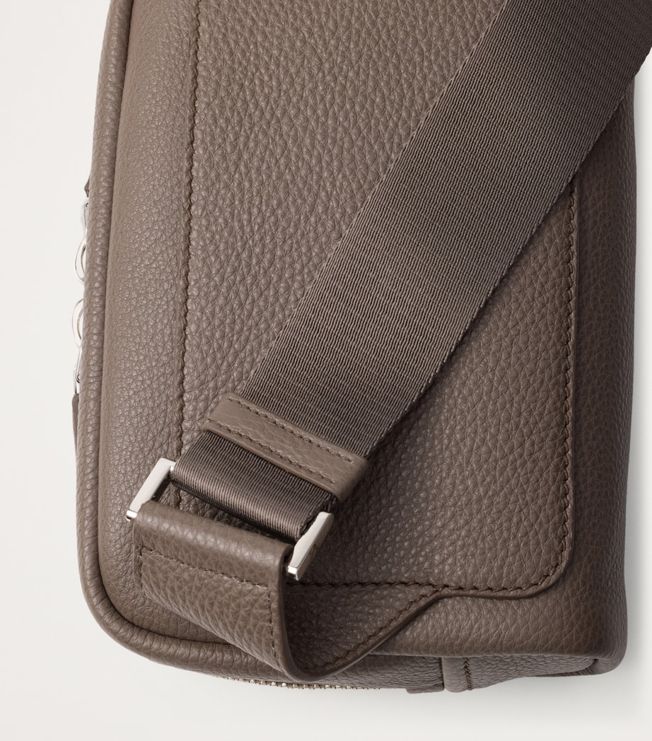 Saffiano Leather Shoulder Bag F0218 Image 4