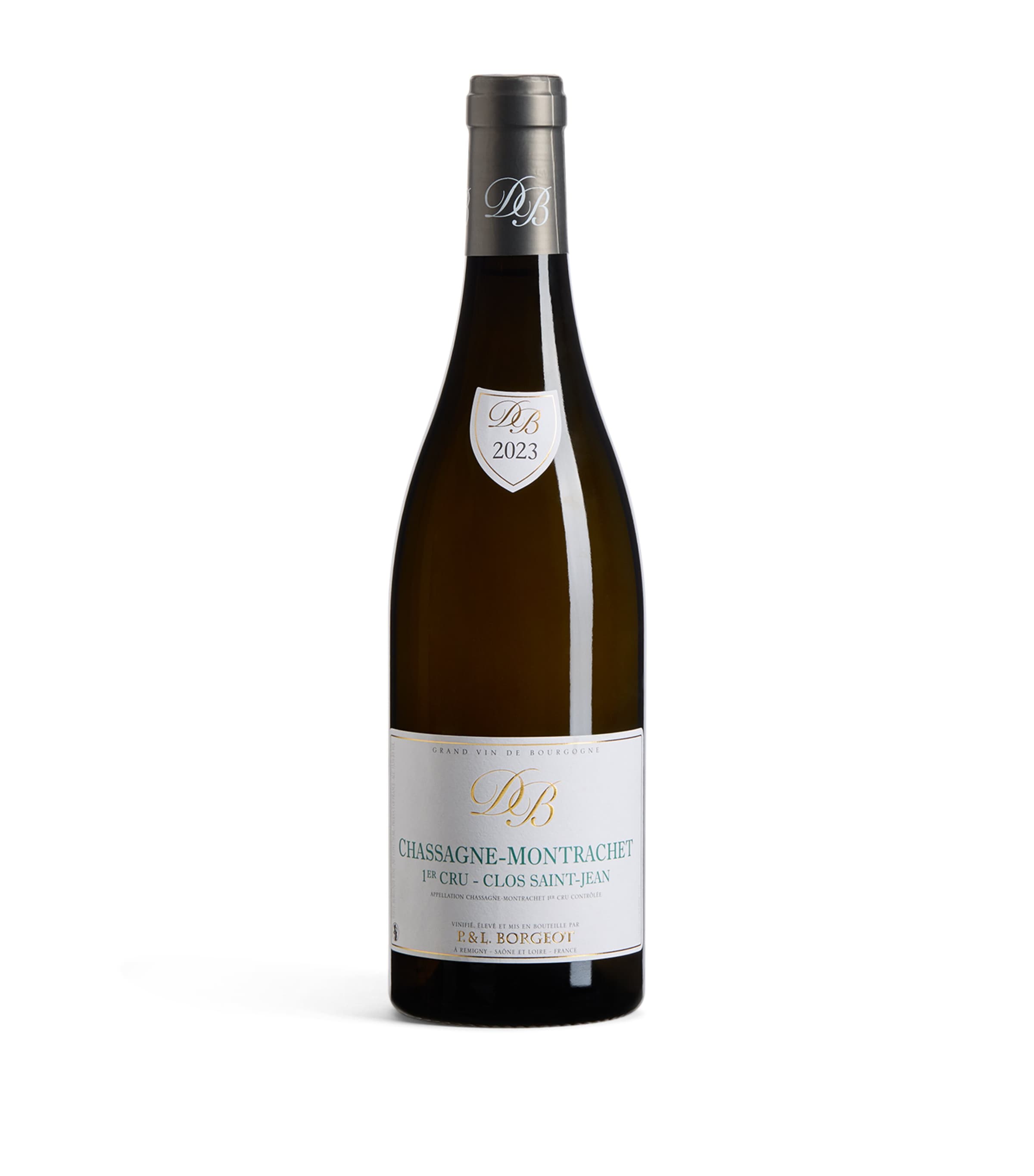 Domaine Borgeot Chassagne-Montrachet 1er Cru Clos Saint-Jean 2023 (75cl) - Burgundy, France NO COLOUR Image 1
