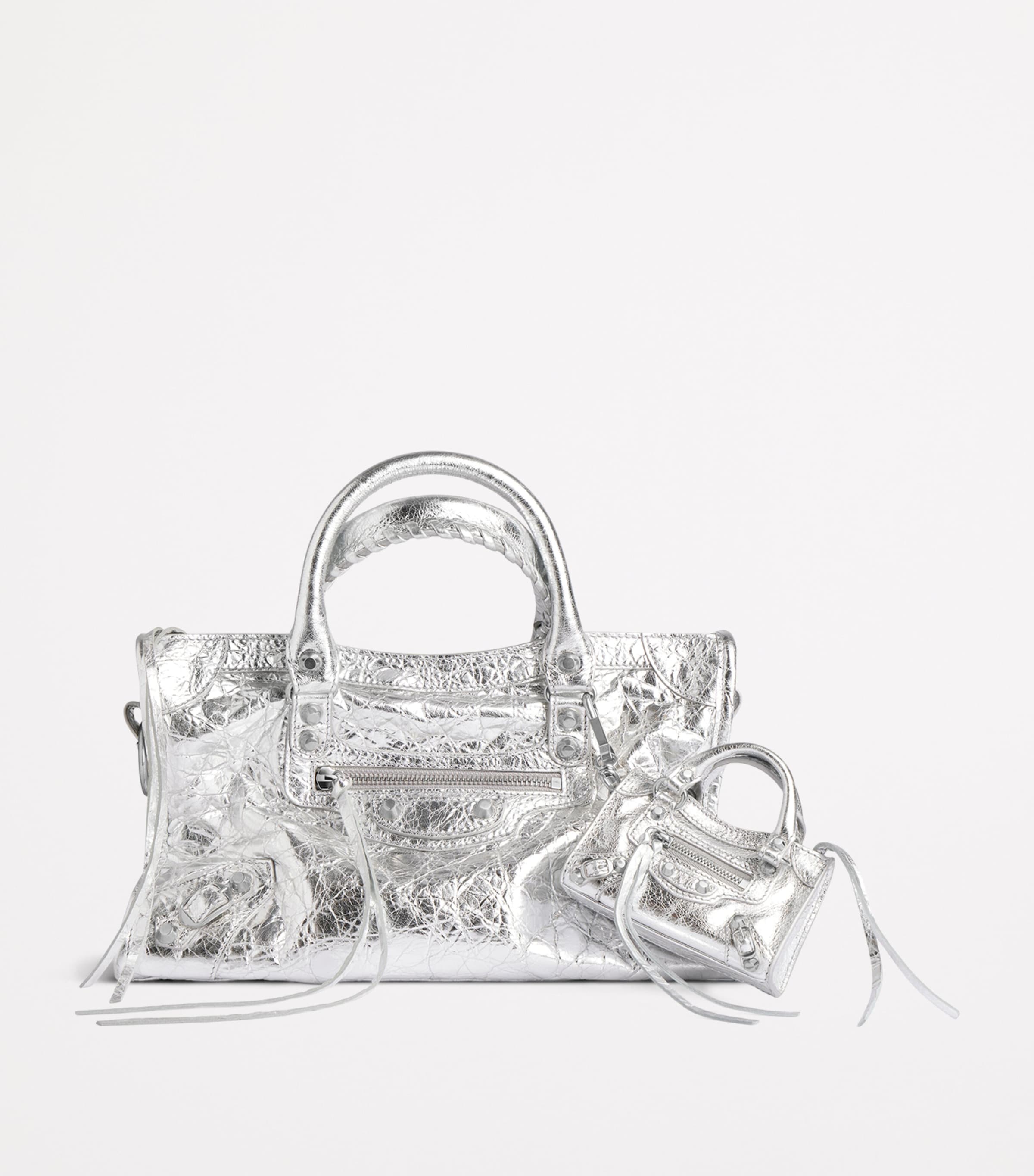 Balenciaga Micro Le City Bag Charm | Harrods US