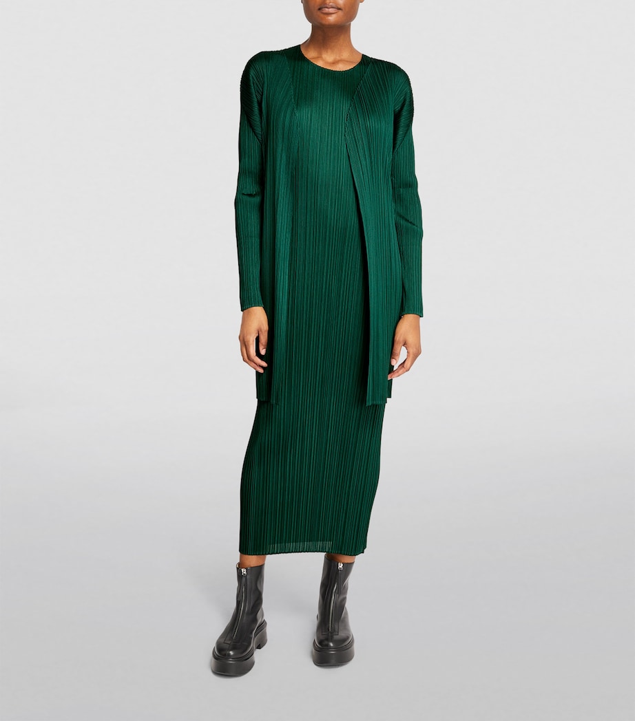 Pleats Please Issey Miyake Womens Long-Sleeve Colourful Basics T-Shirt Image 3