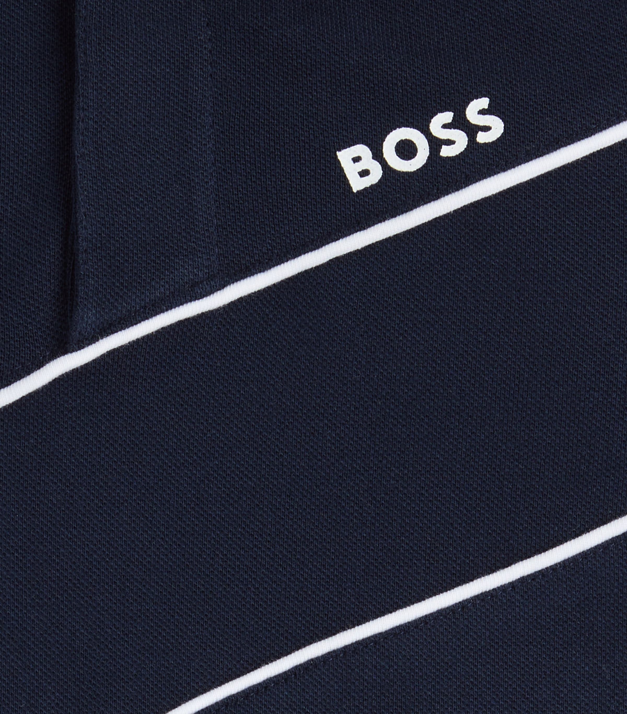 BOSS Kidswear Collar Playsuit (1-18 Months) Navy Image 2
