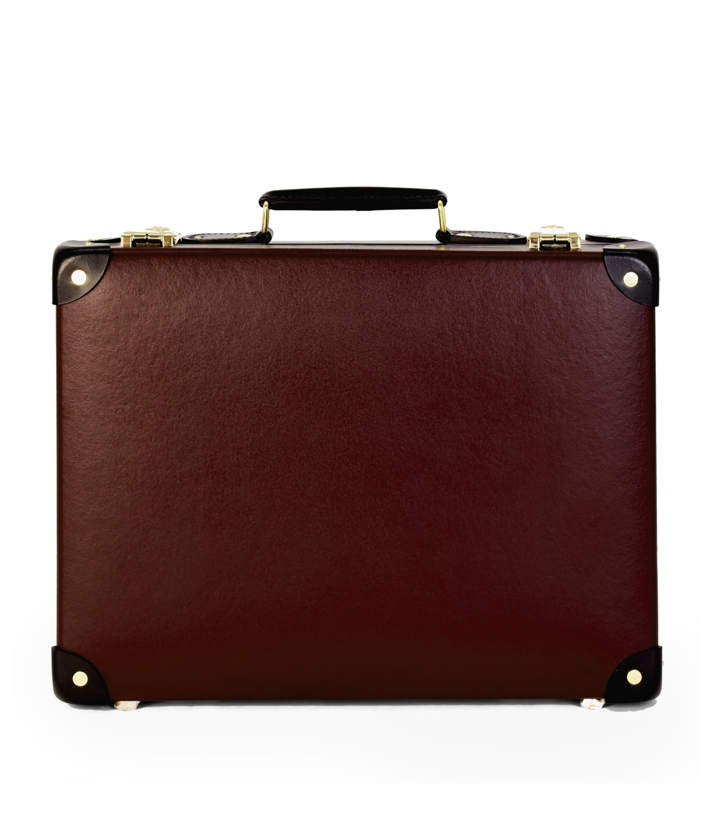 Globe-trotter Centenary Attaché Case In Burgundy