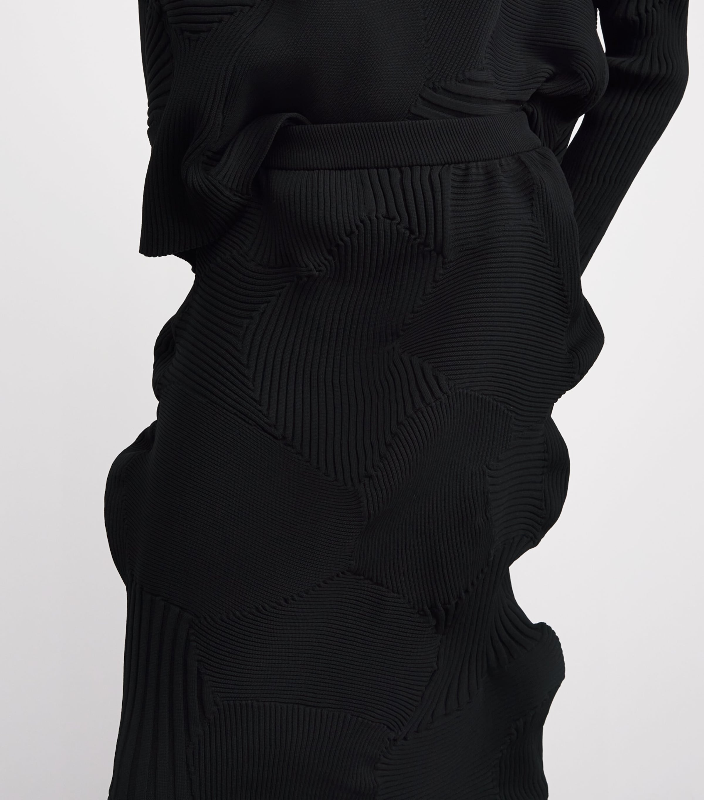 Issey Miyake Womens Kone Kone Knit Skirt Image 3