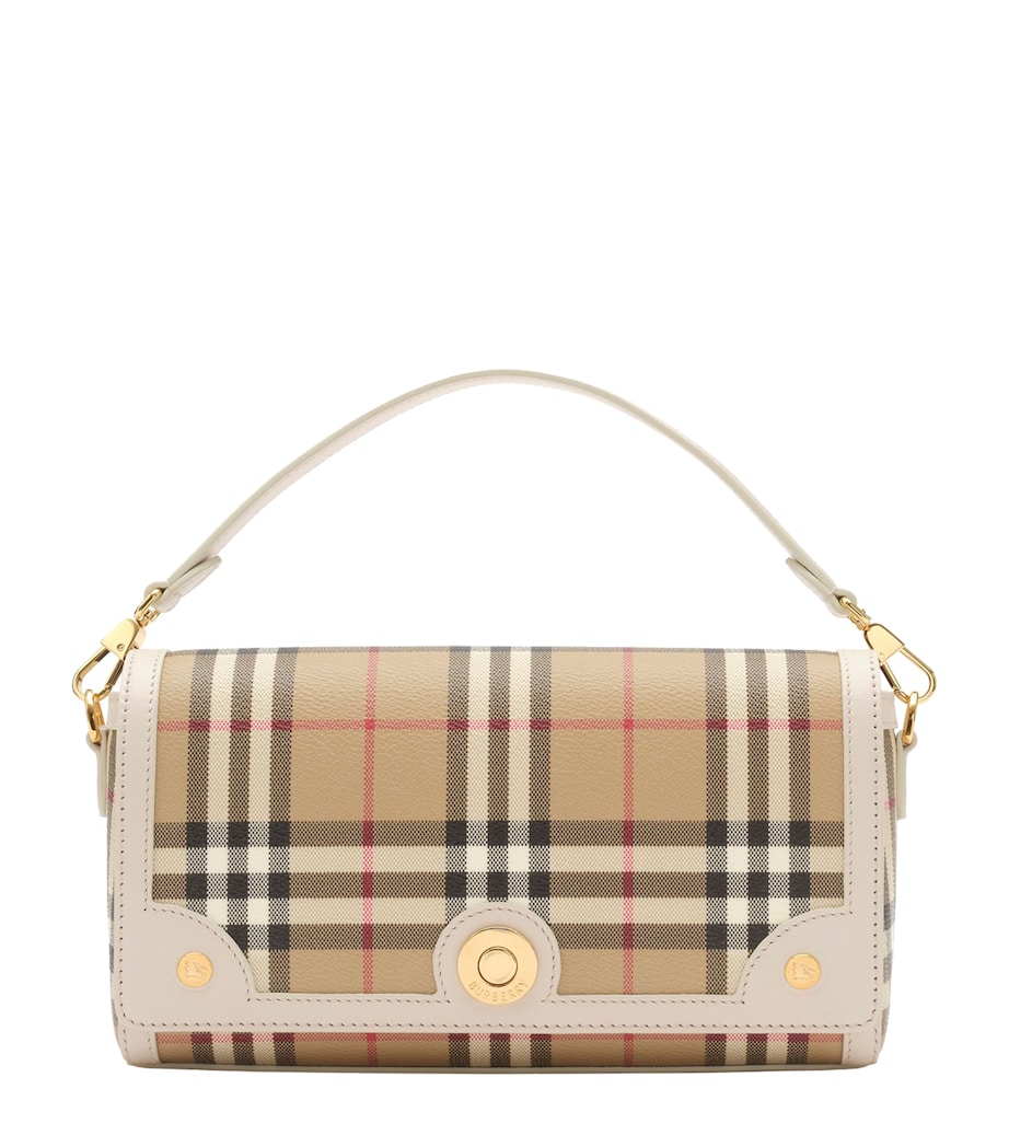 Burberry Check Note Top-Handle Bag Vntg Chk/soap Image 1