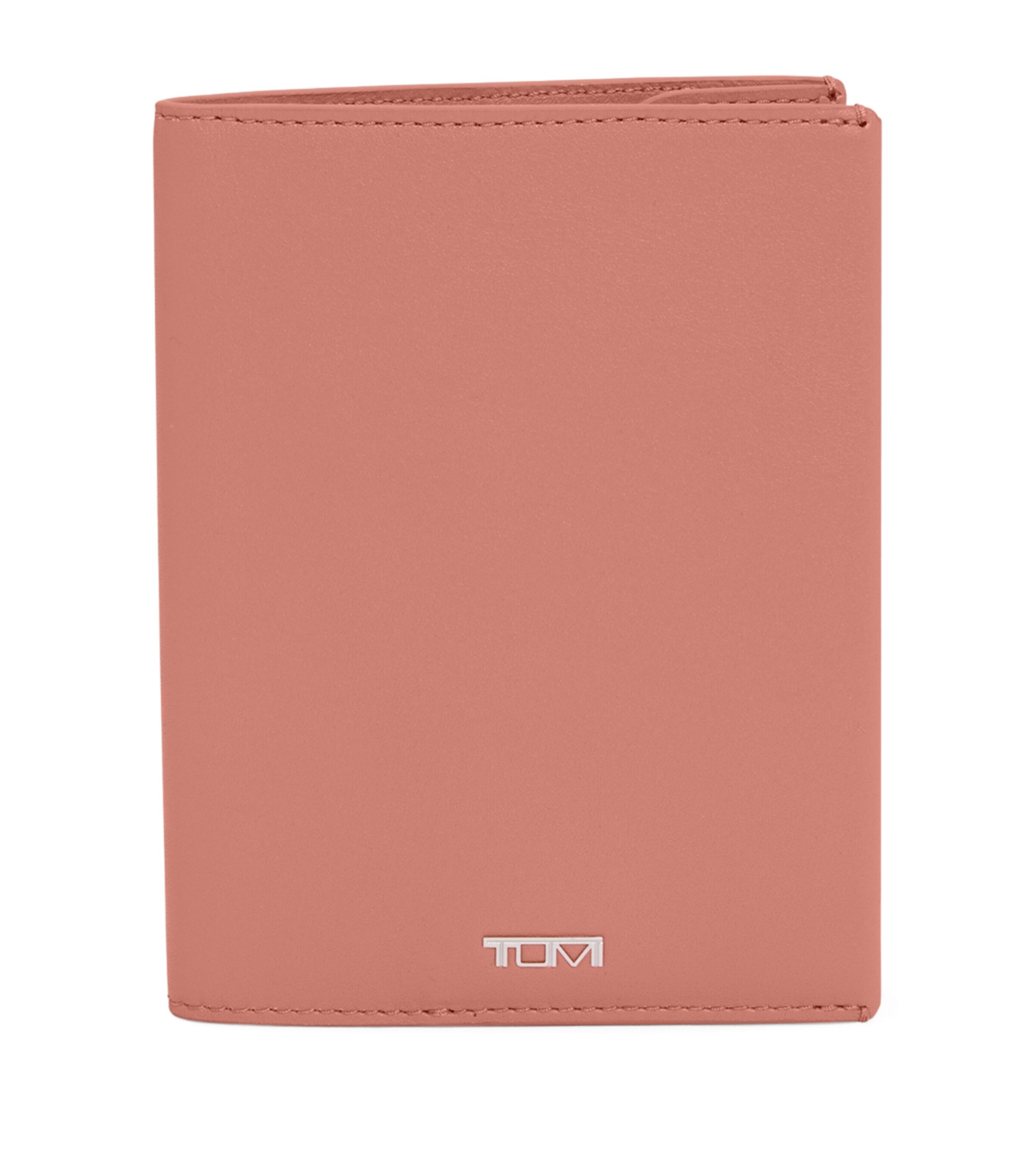 Tumi Nassau Passport Cover Pink Clay Image 1