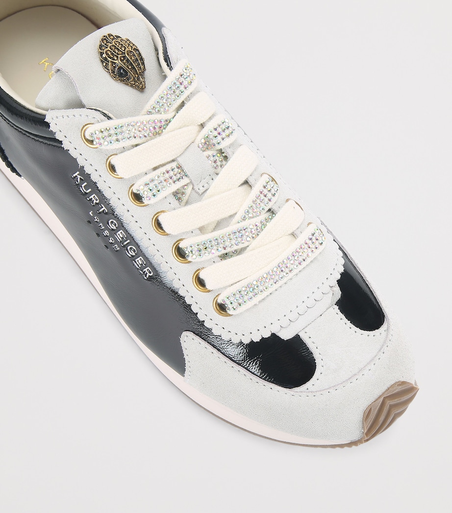 Patent Leather Islington Low-Top Sneakers BLACK/COMB Image 3