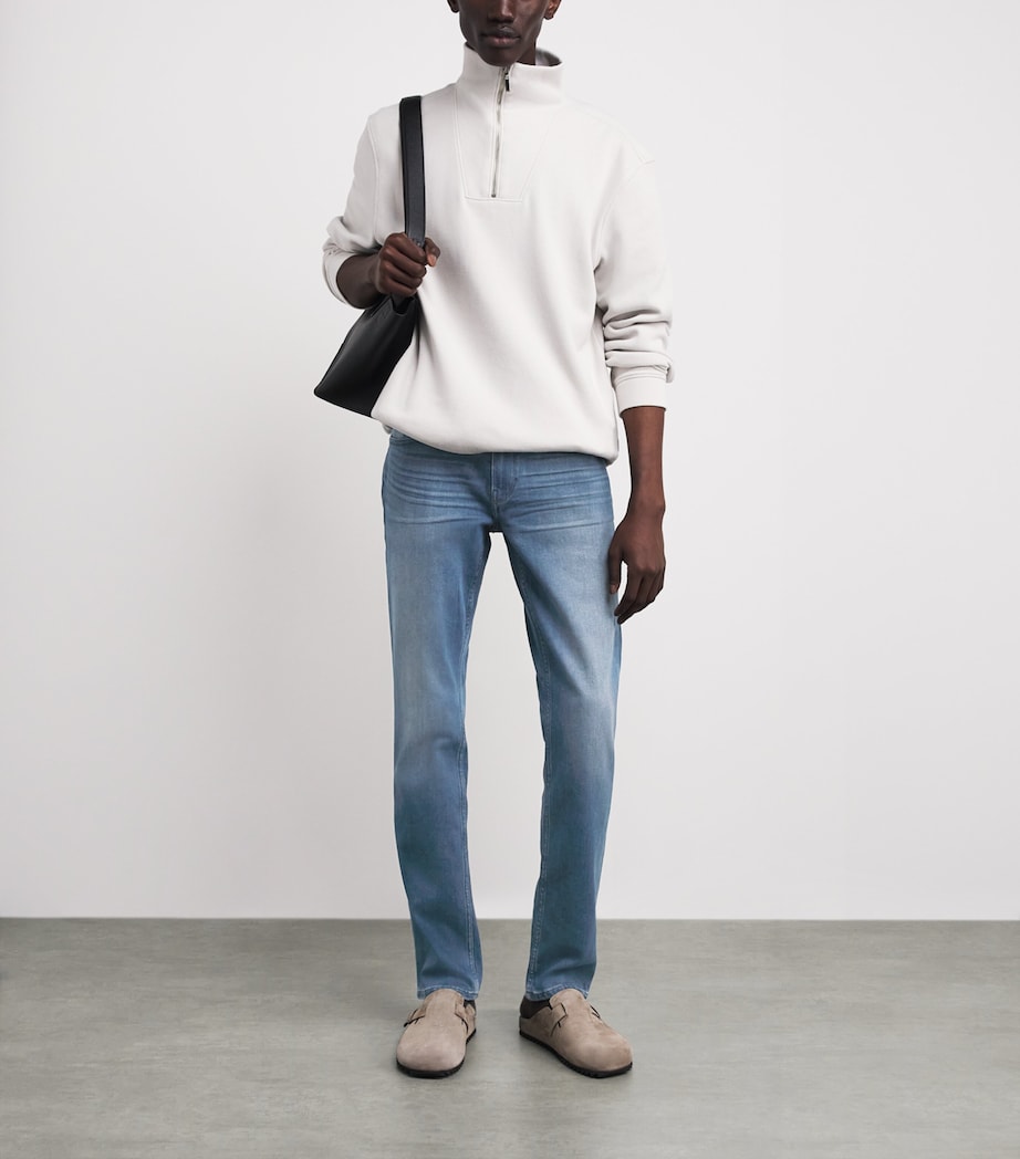 PAIGE Mens Federal Slim Jeans Dorfel Image 2