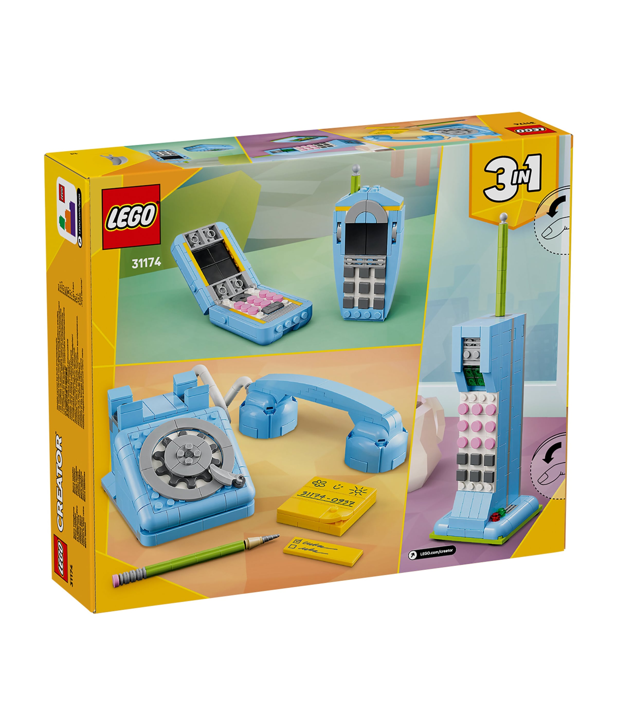 LEGO Creator Retro Telephone 31174 MULTI Image 4