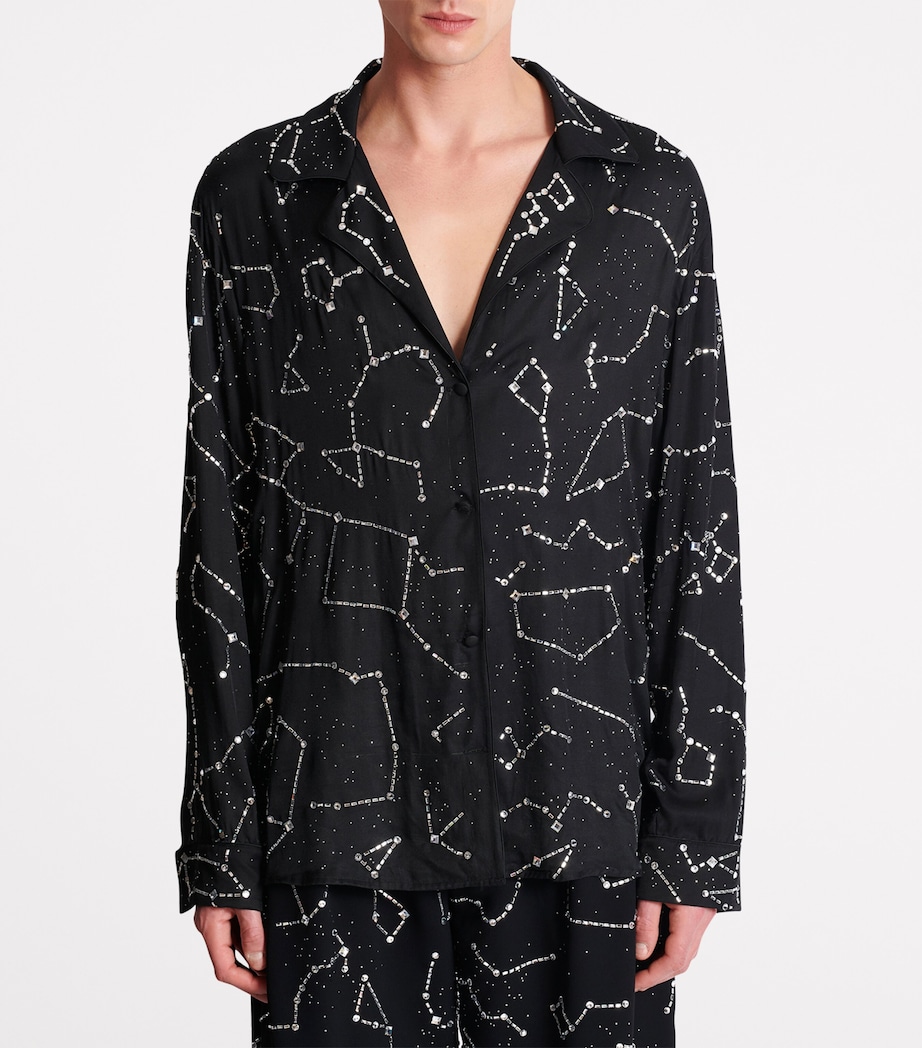 Constellation Embellished Shirt EHV NOIR/CRISTAL Image 4