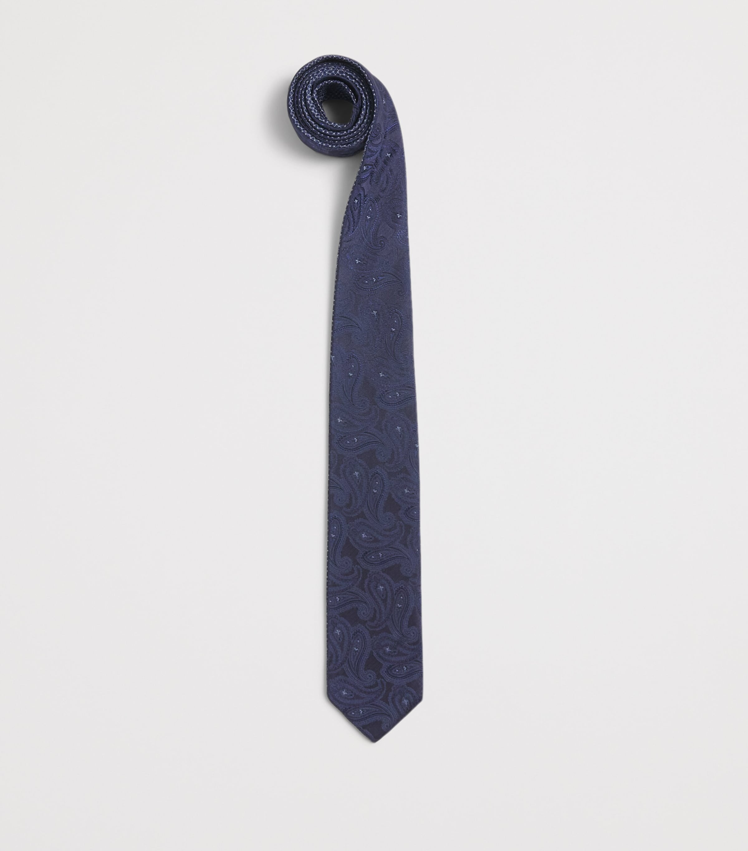 Corneliani Silk Jacquard Tie Blue Image 3