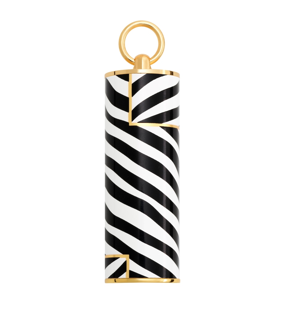 Herrera Zebra Print Lipstick Cap ZEBRA Image 1