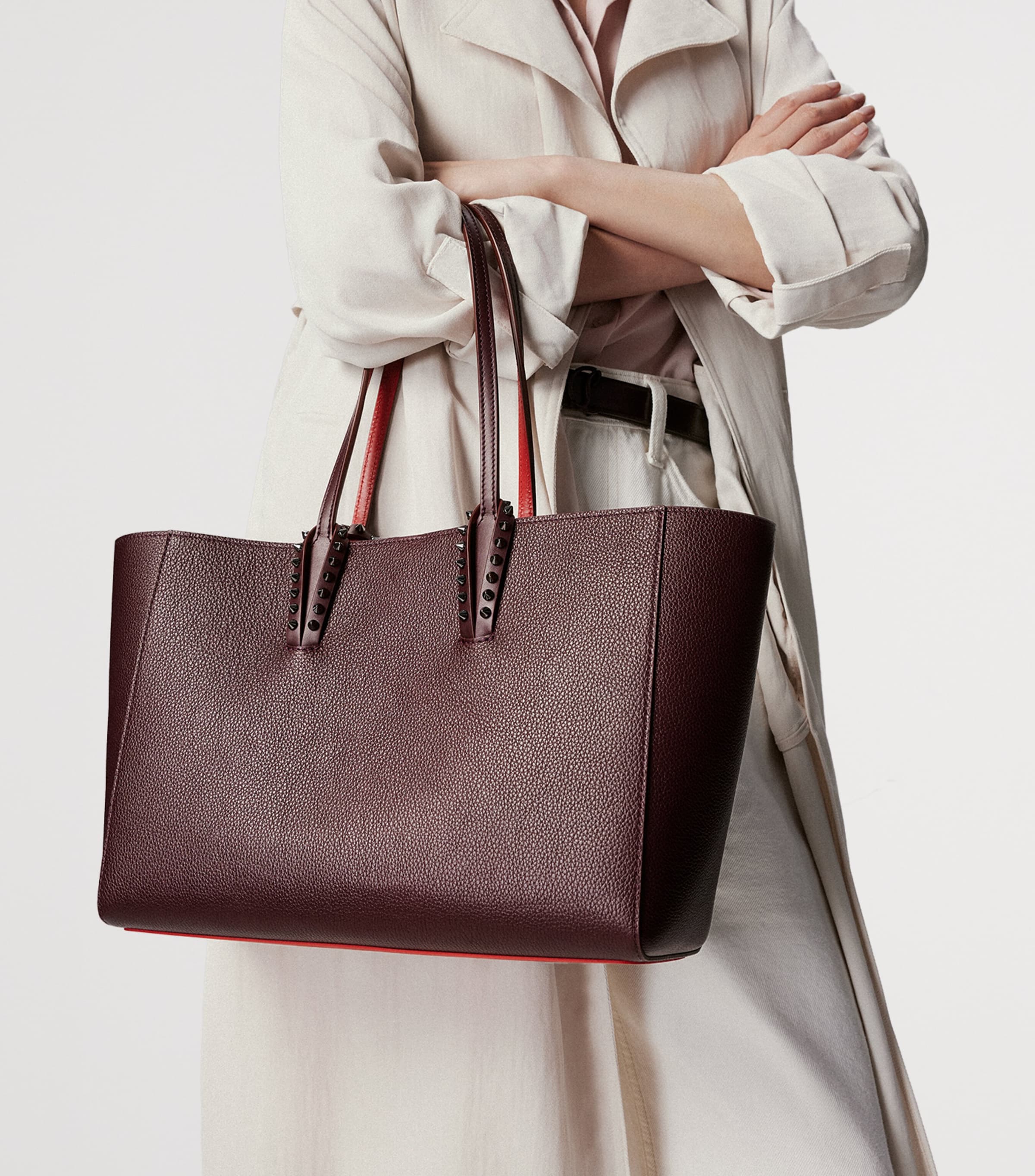 Cabata Small Calf Leather Tote Bag 8648 Image 2