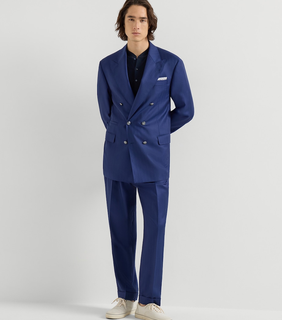 Virgin Wool 2-Piece Suit C005 Image 2