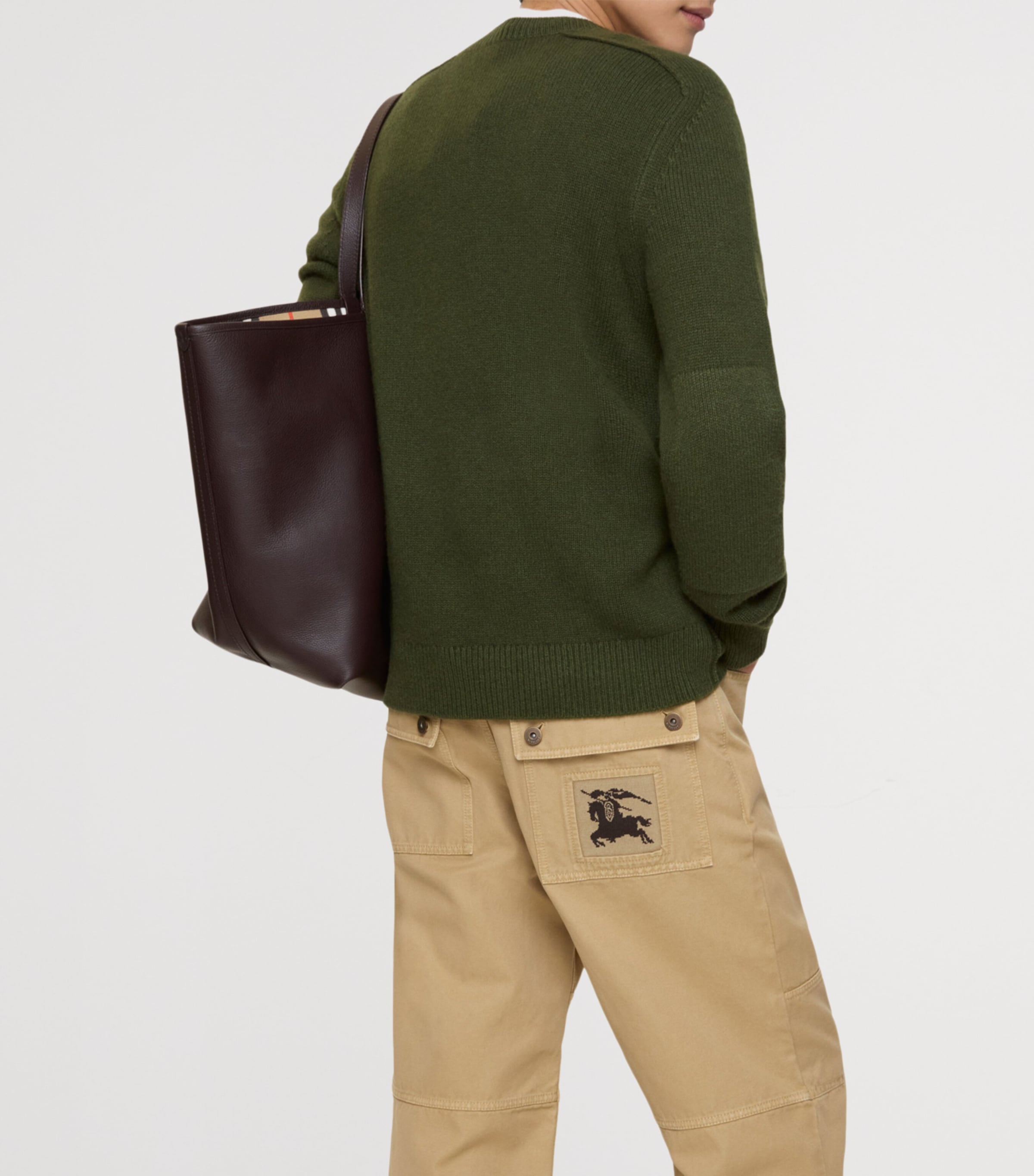 Cashmere-Blend EKD Sweater TENT Image 3