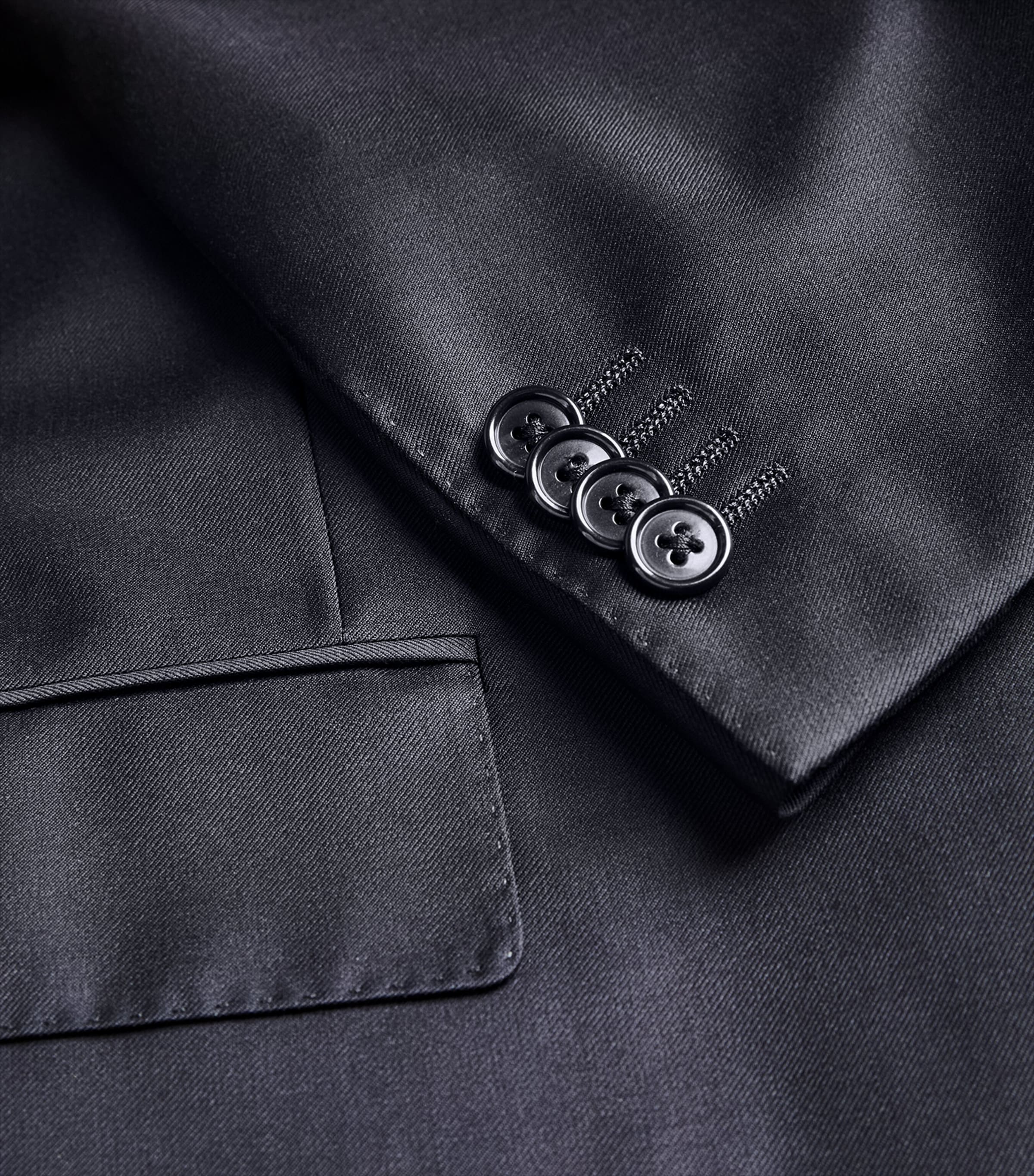 Virgin Wool 2-Piece Suit NAVY Image 5