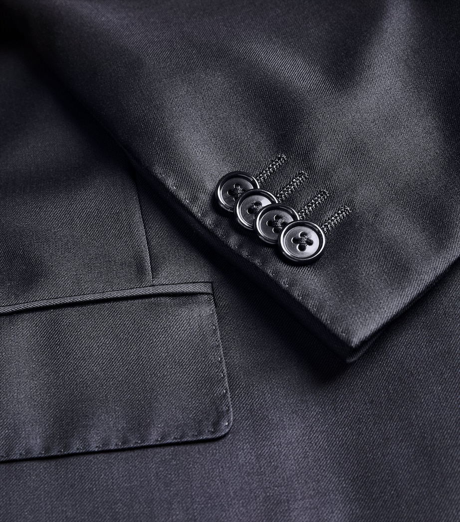 Virgin Wool 2-Piece Suit NAVY Image 5