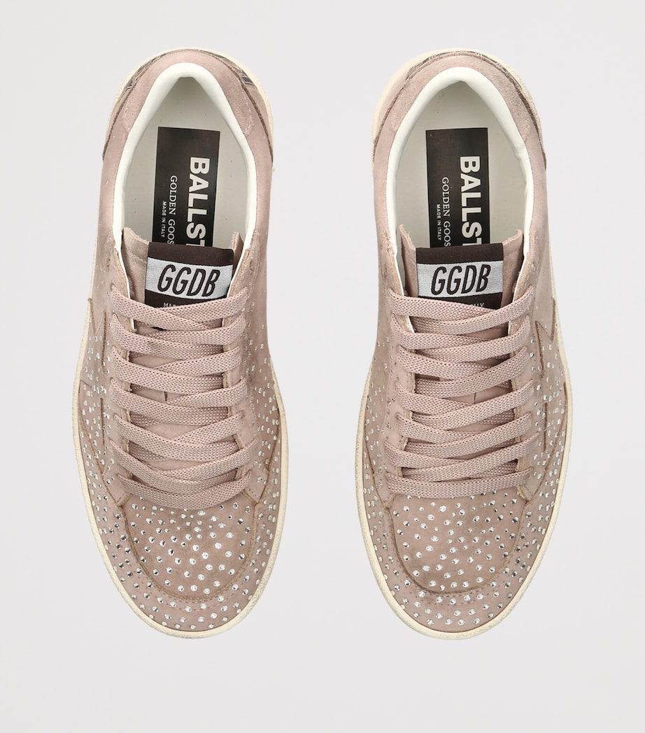 Golden Goose Suede Ball Star Sneakers Pale Pink Image 3