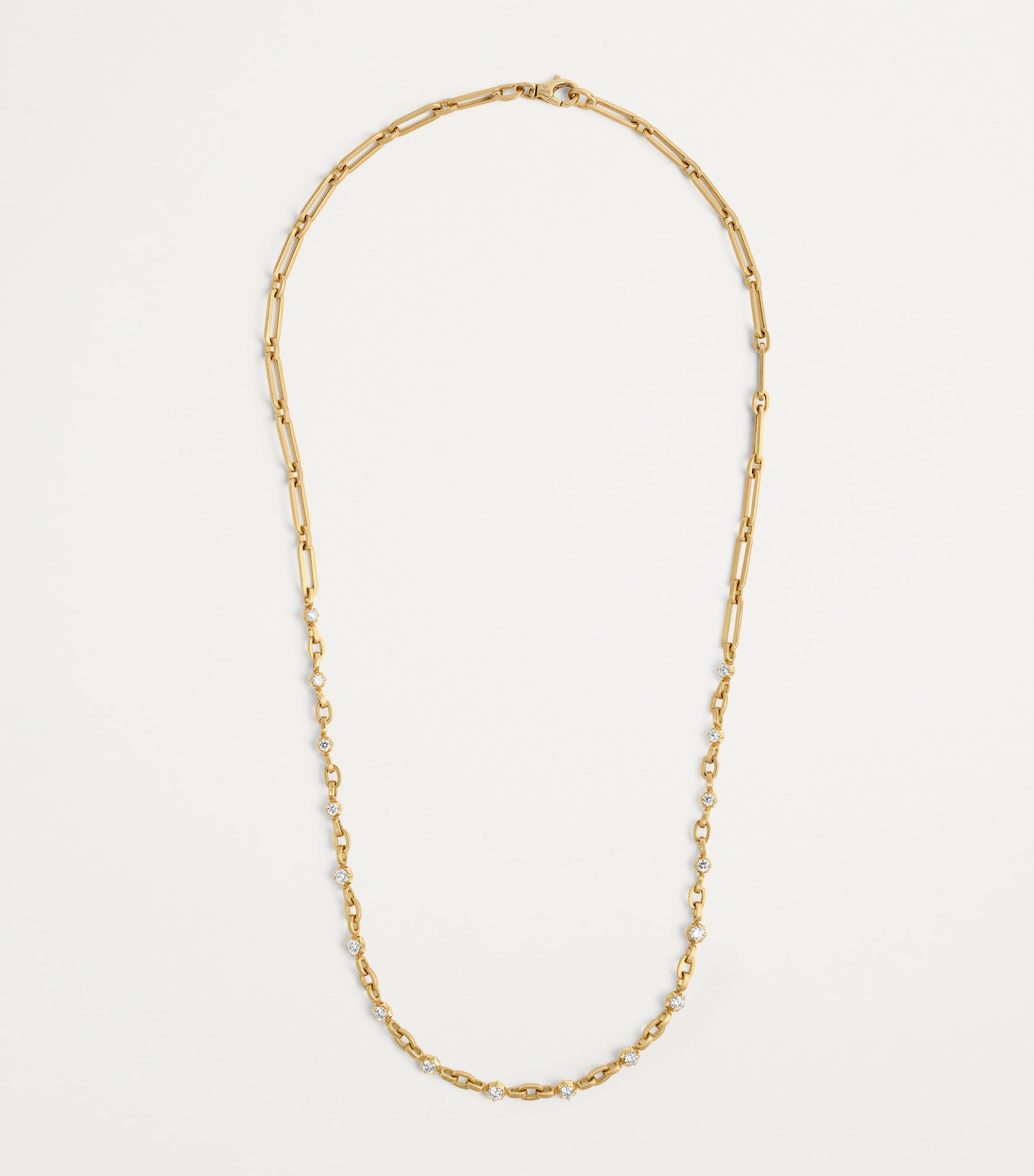 Jade Trau Yellow Gold and Diamond Pippa Necklace Yellow Gold Image 3