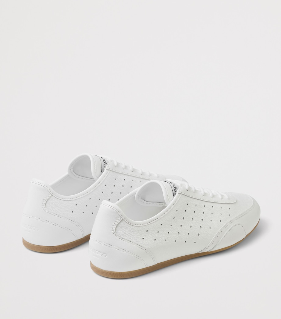 Jimmy Choo Leather Sunny Sneakers V White/gum Image 4