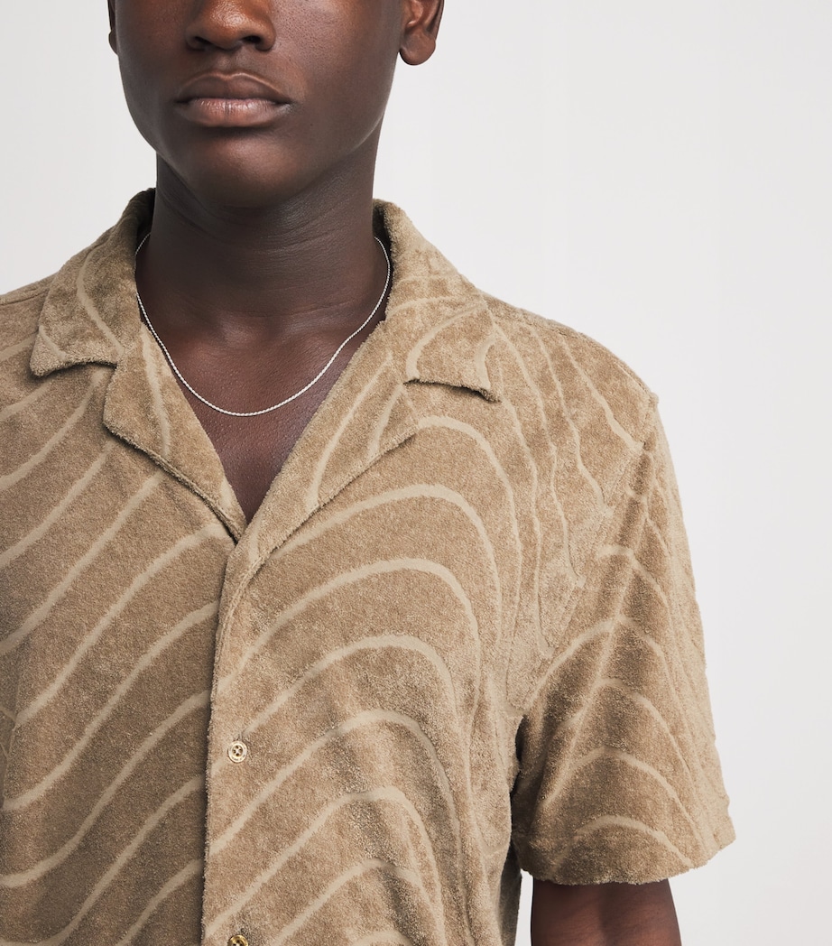 Terry Cotton Roberto Shirt 250-KHAKI Image 6