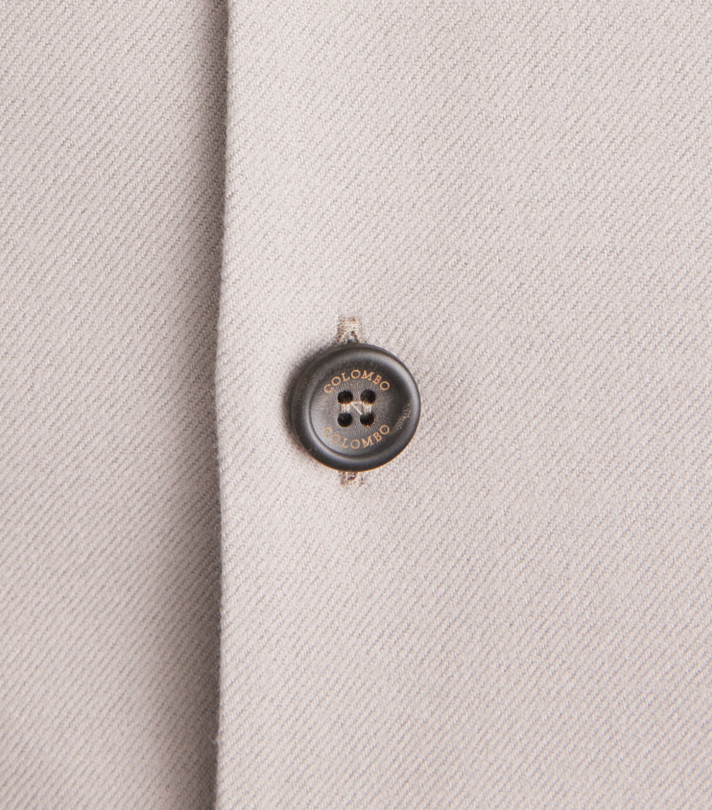 Colombo Mens Wool-Blend Overshirt Light Beige Image 6