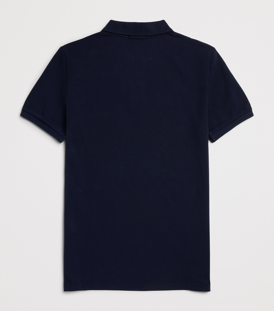 Ralph Lauren Kids Custom Fit Polo Shirt (4-7 Years) Rfnd Navy Image 2