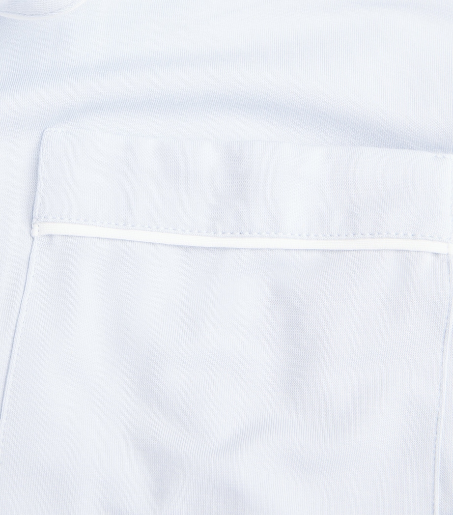 Gisele Short Pyjama Set ICE BLUE/IVORY Image 5