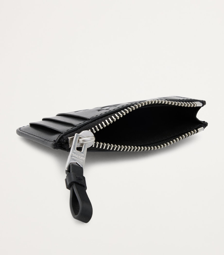 Leather Tierra Isamu Card Holder BLACK Image 4
