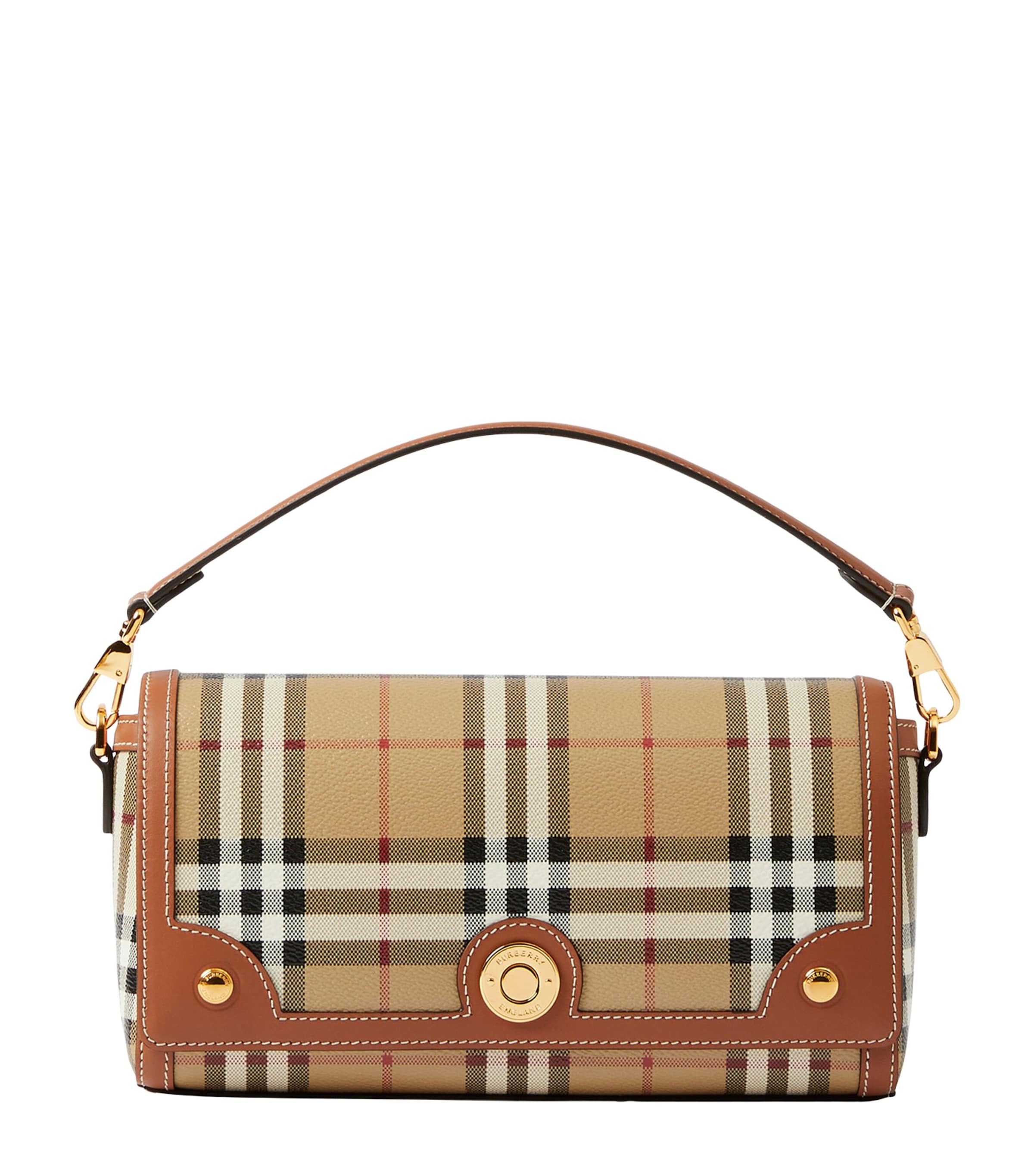 Burberry Check Top Handle Bag Harrods UK