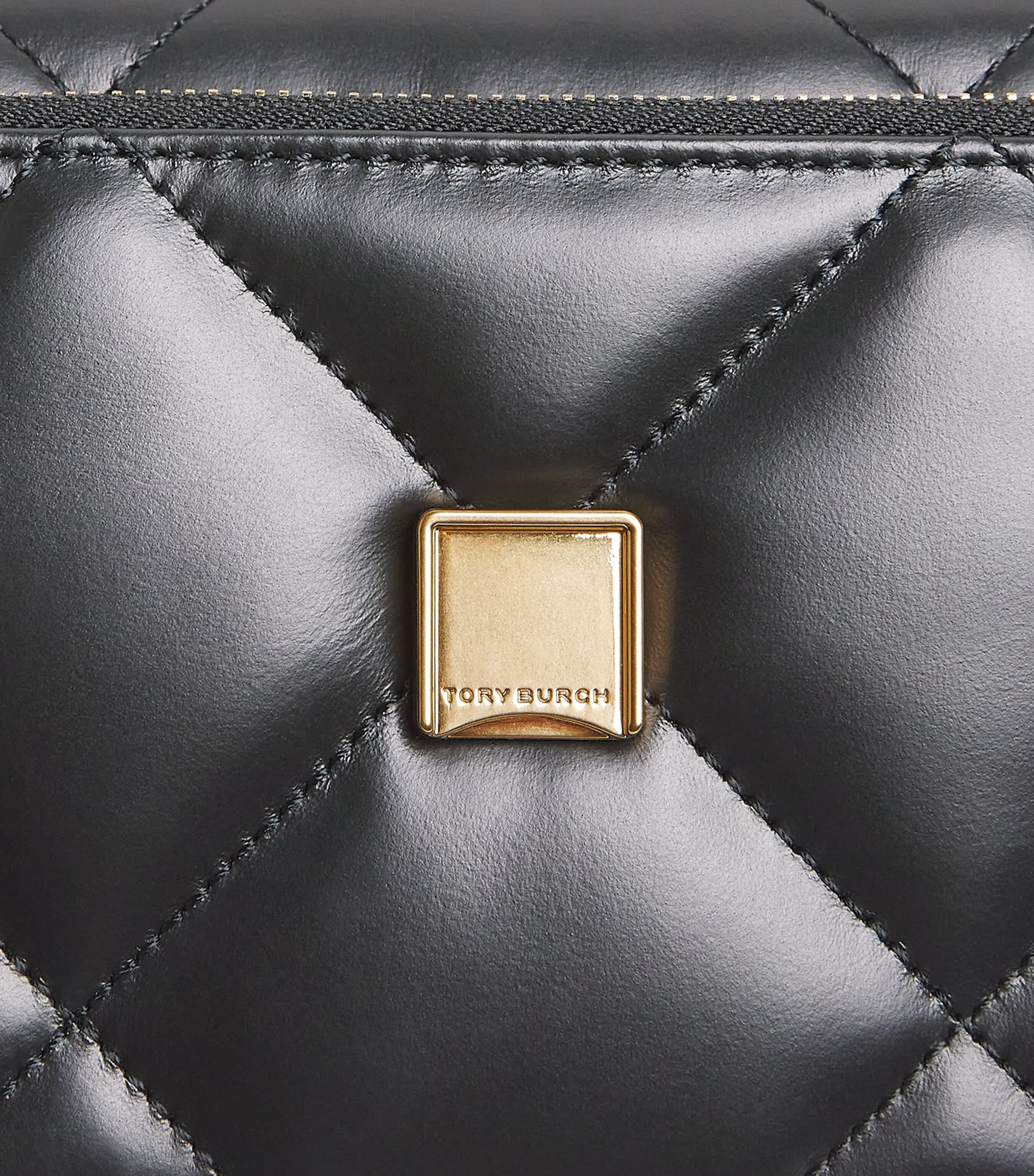 Mini Leather Kira Top-Handle Bag BLACK Image 4